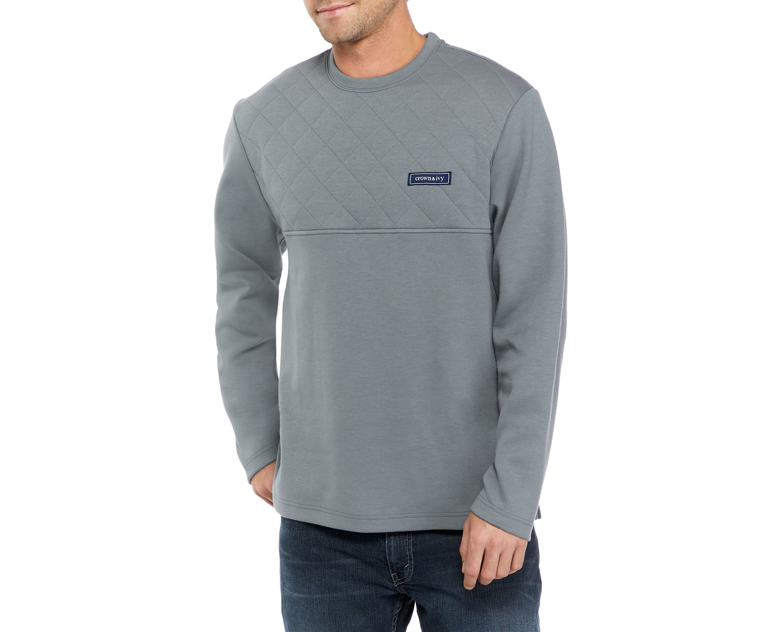 Long Sleeve Quilted T-Shirt