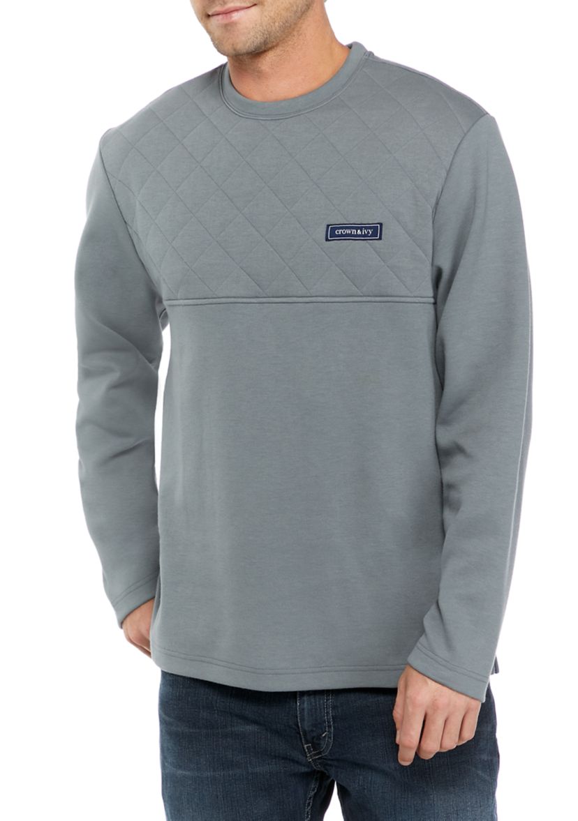 Long Sleeve Quilted T-Shirt
