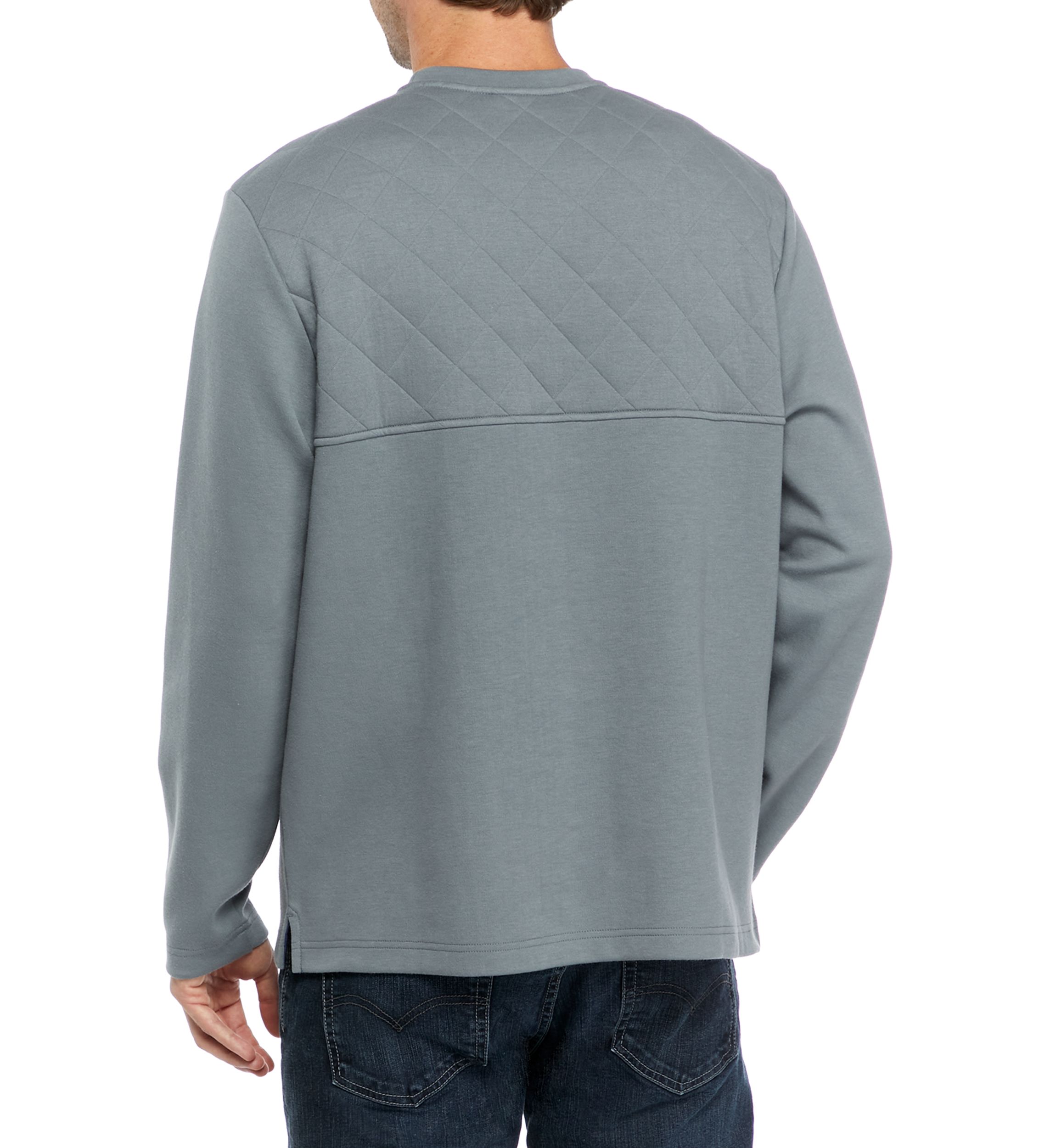 Long Sleeve Quilted T-Shirt