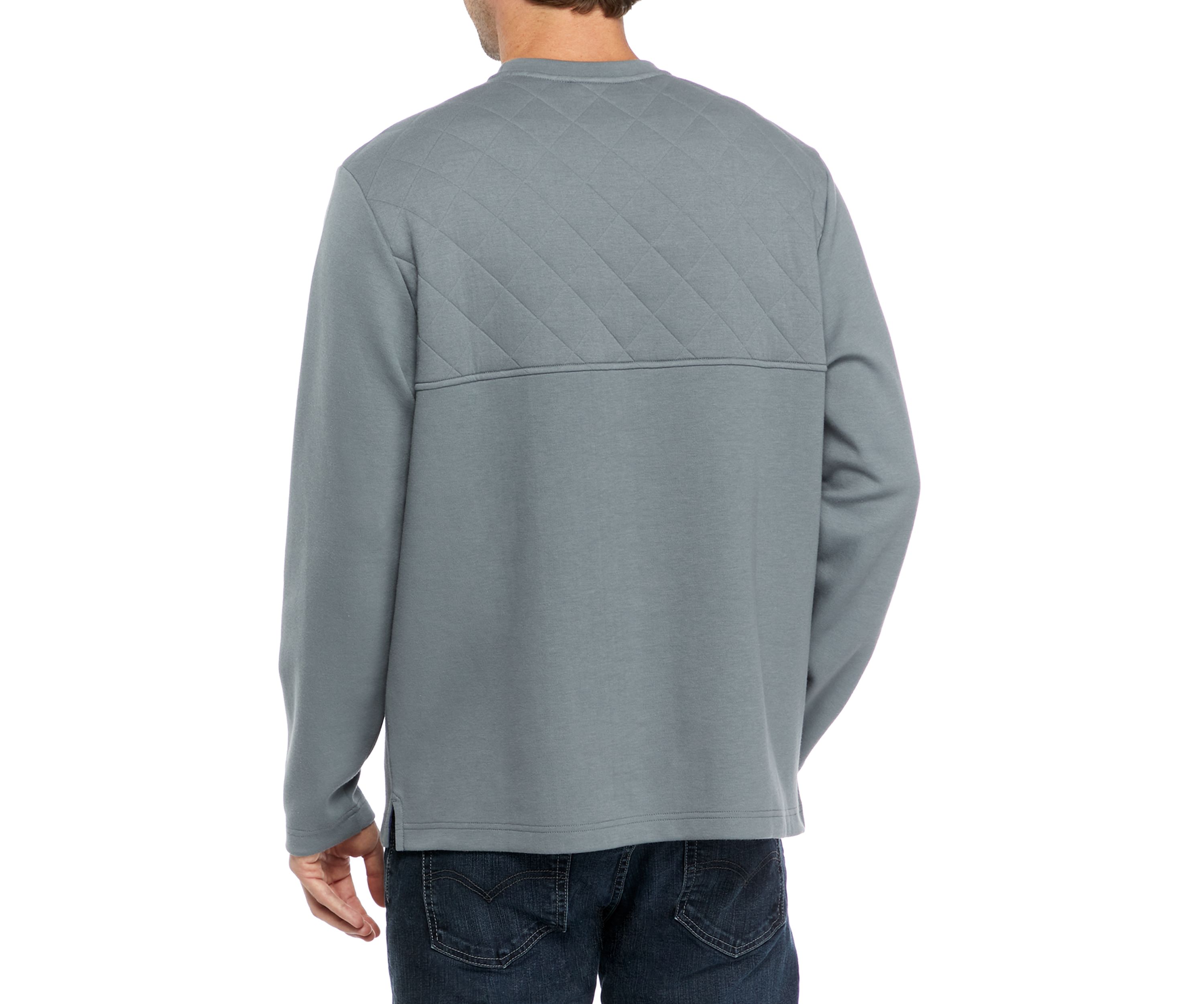Long Sleeve Quilted T-Shirt