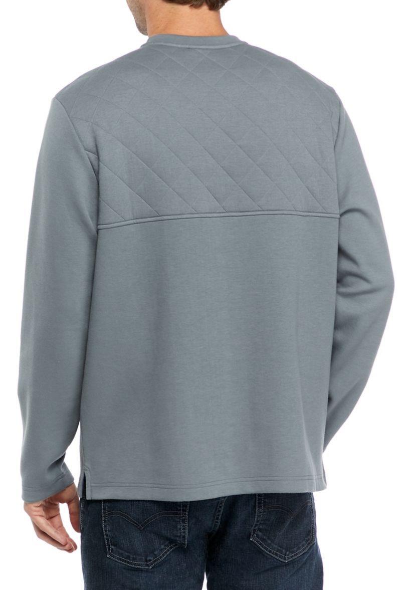 Long Sleeve Quilted T-Shirt