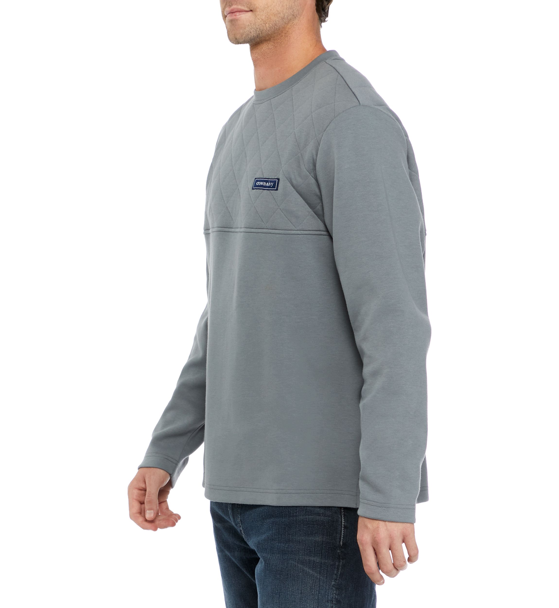 Long Sleeve Quilted T-Shirt