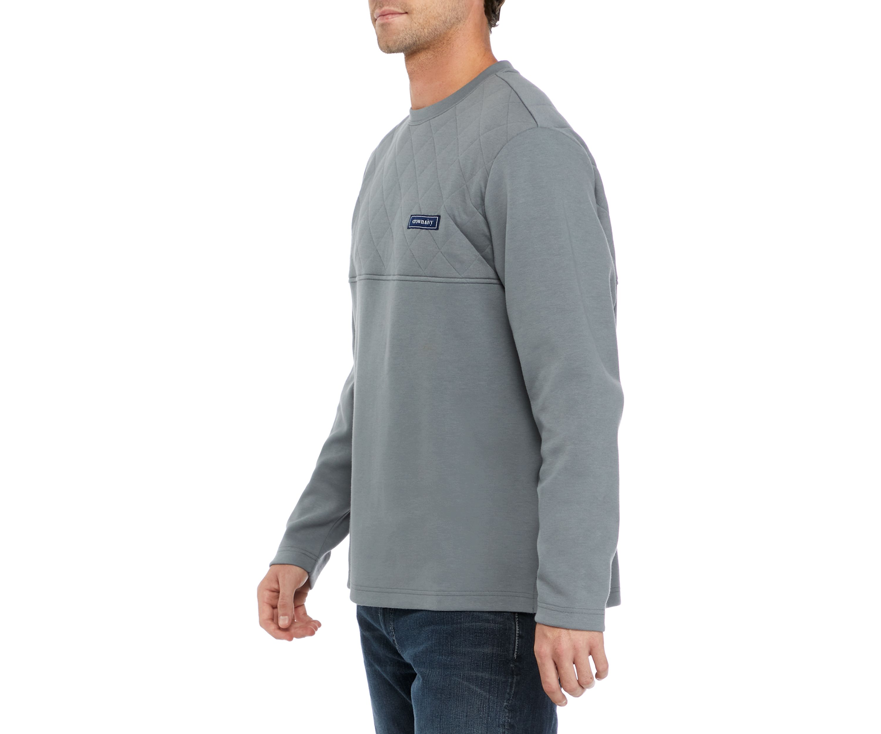 Long Sleeve Quilted T-Shirt
