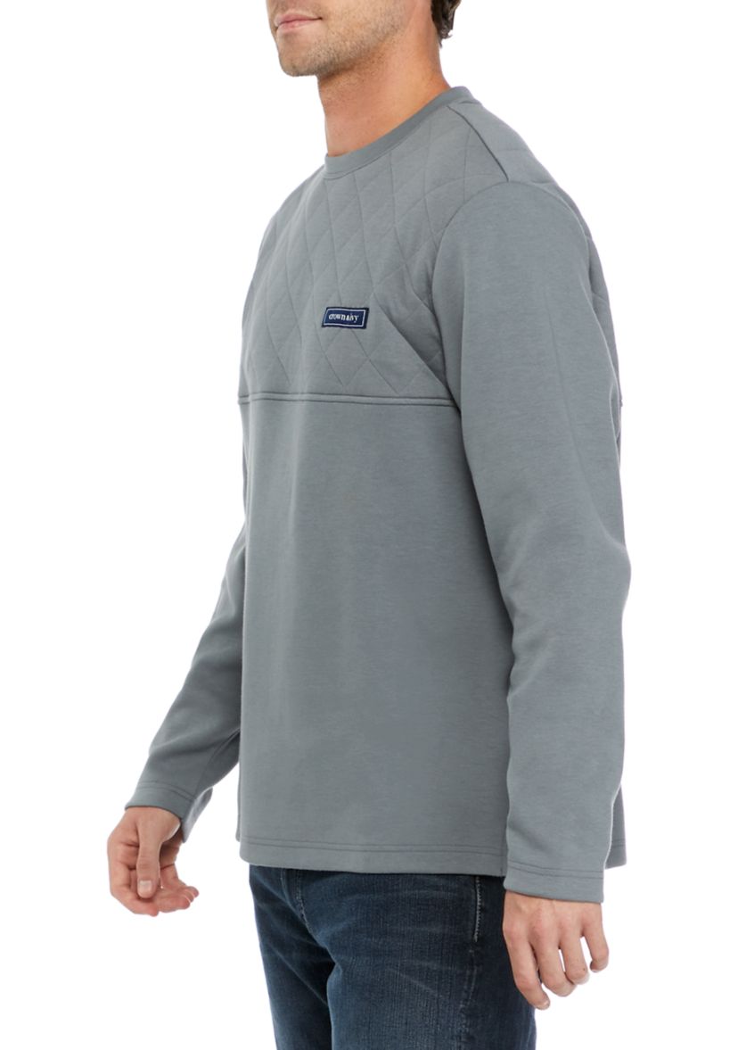 Long Sleeve Quilted T-Shirt