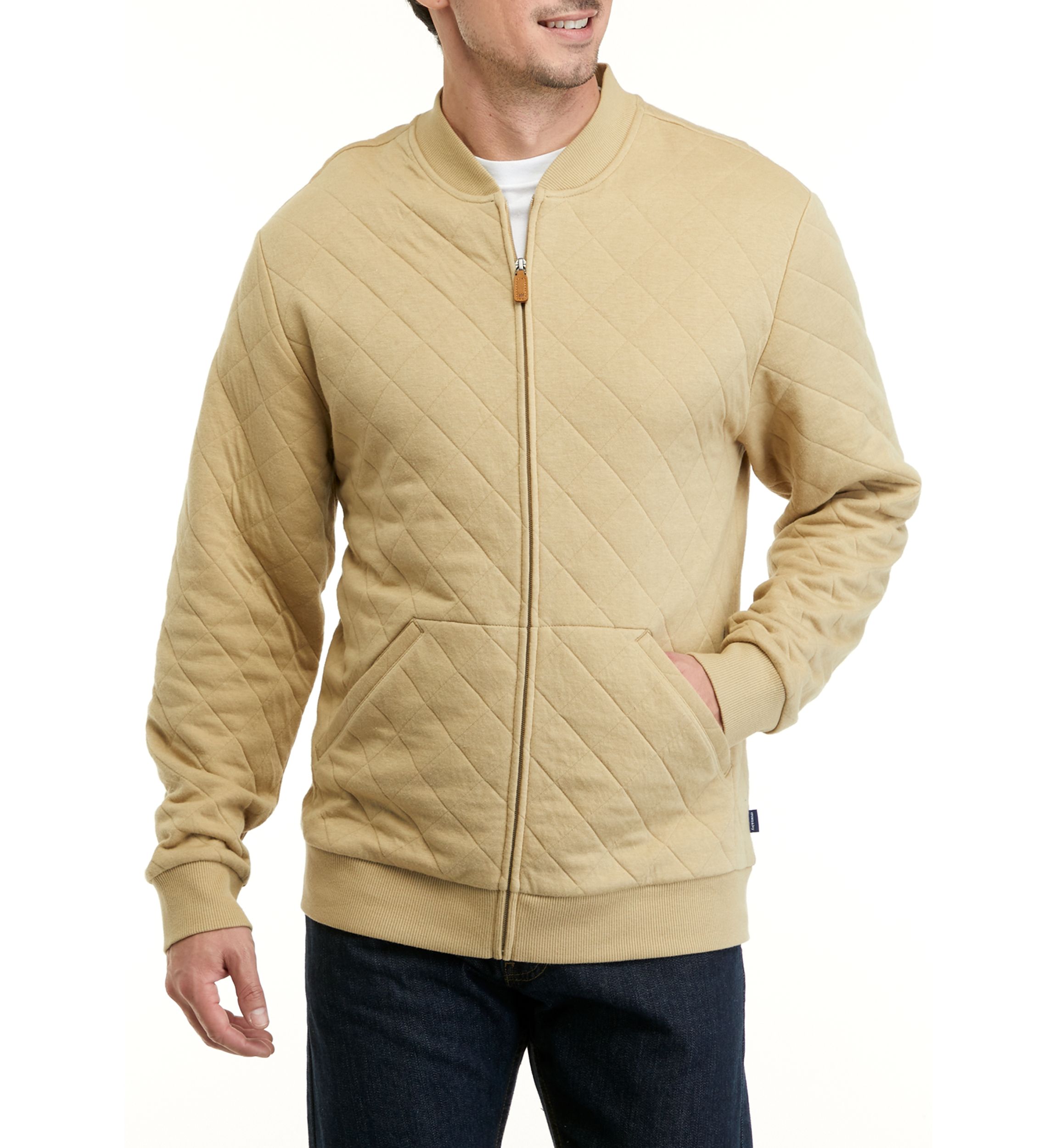 Quilted Full Zip Jacket