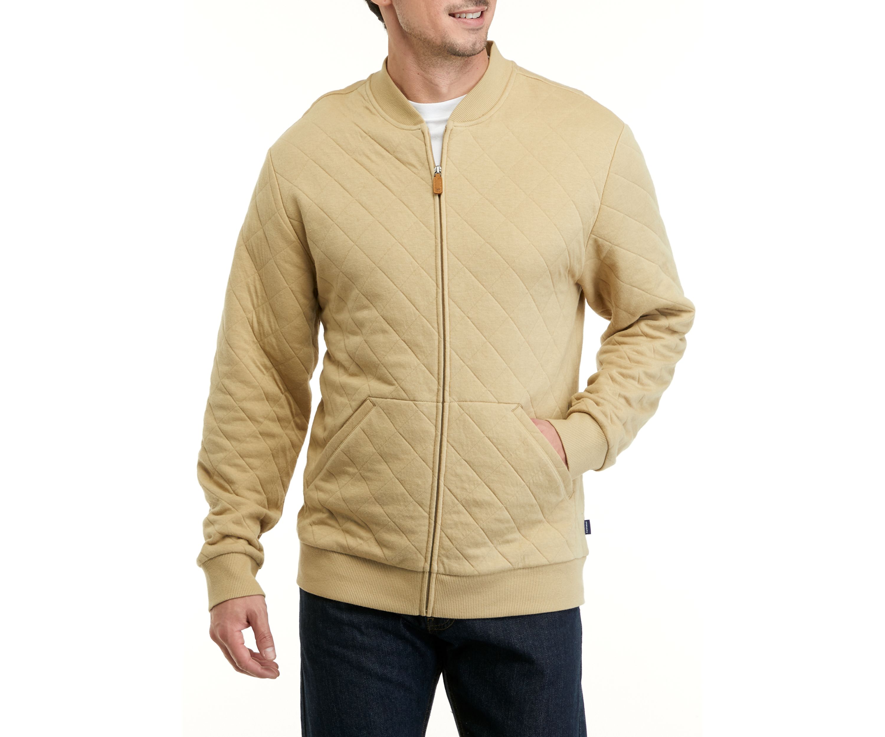 Quilted Full Zip Jacket