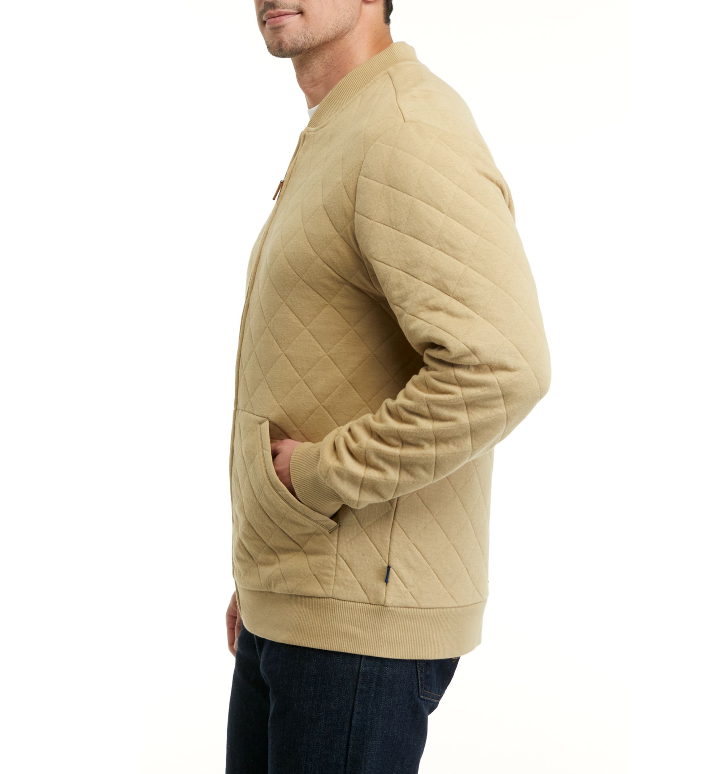 Quilted Full Zip Jacket
