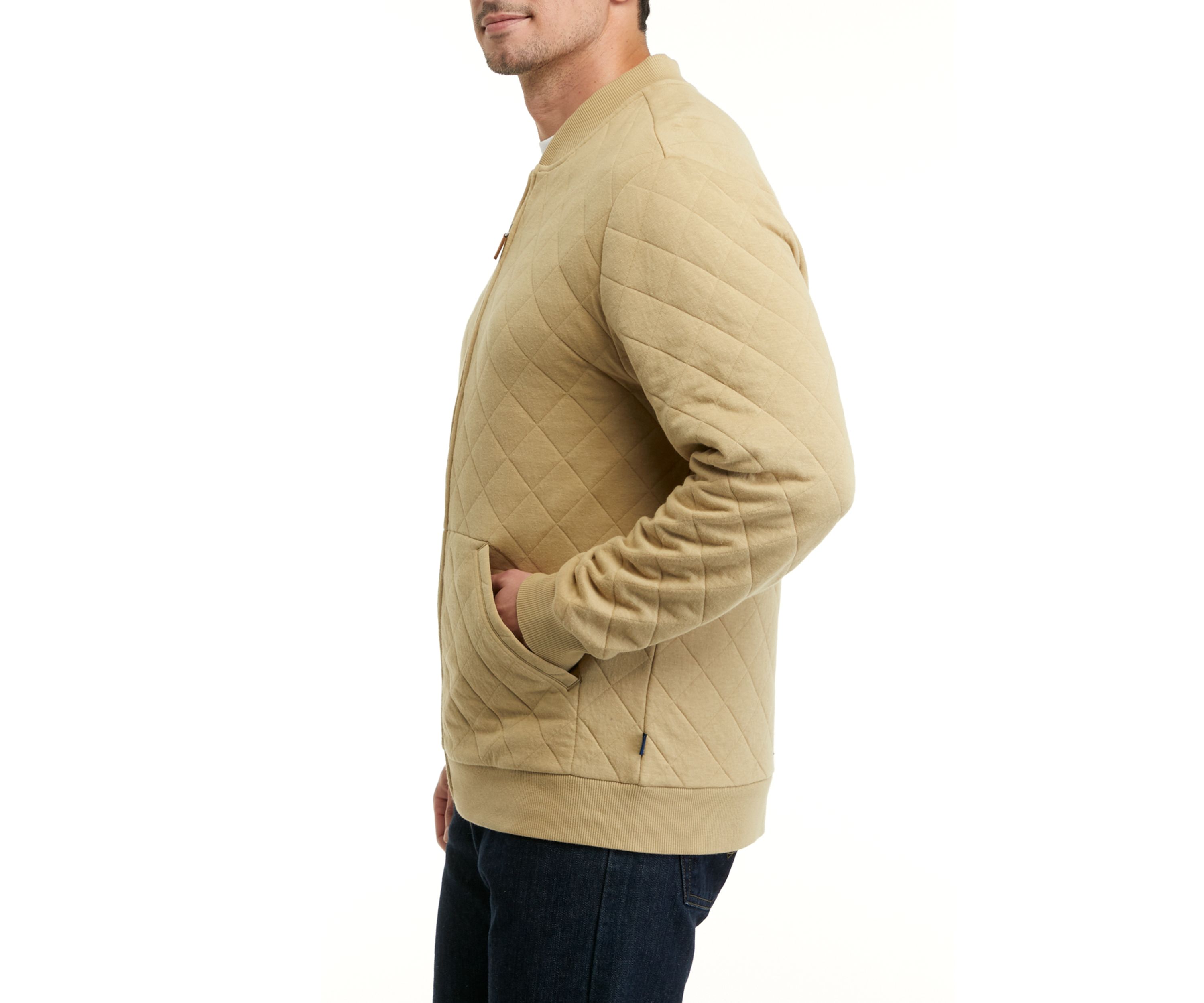 Quilted Full Zip Jacket