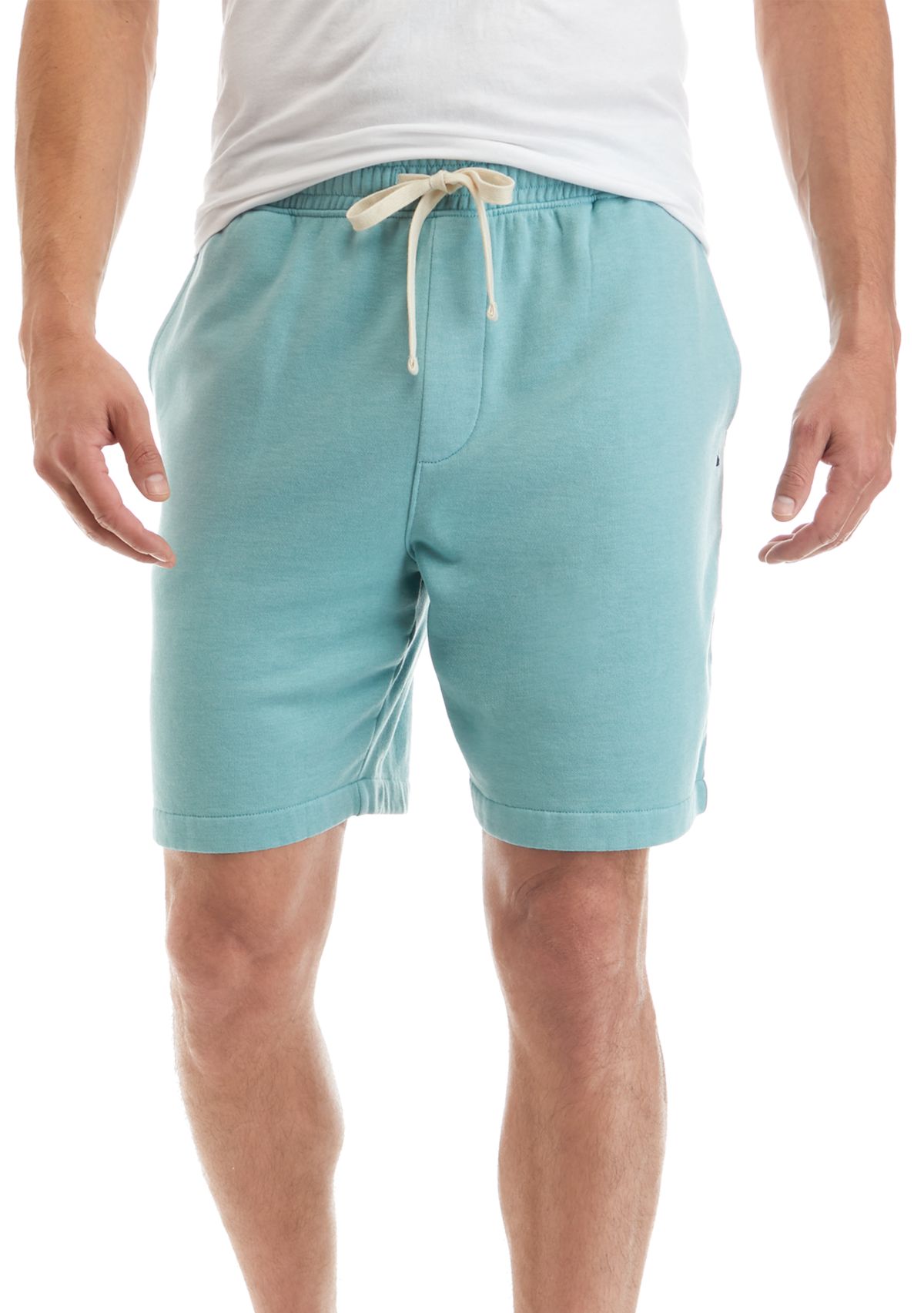 Mens Washed Fleece Shorts 