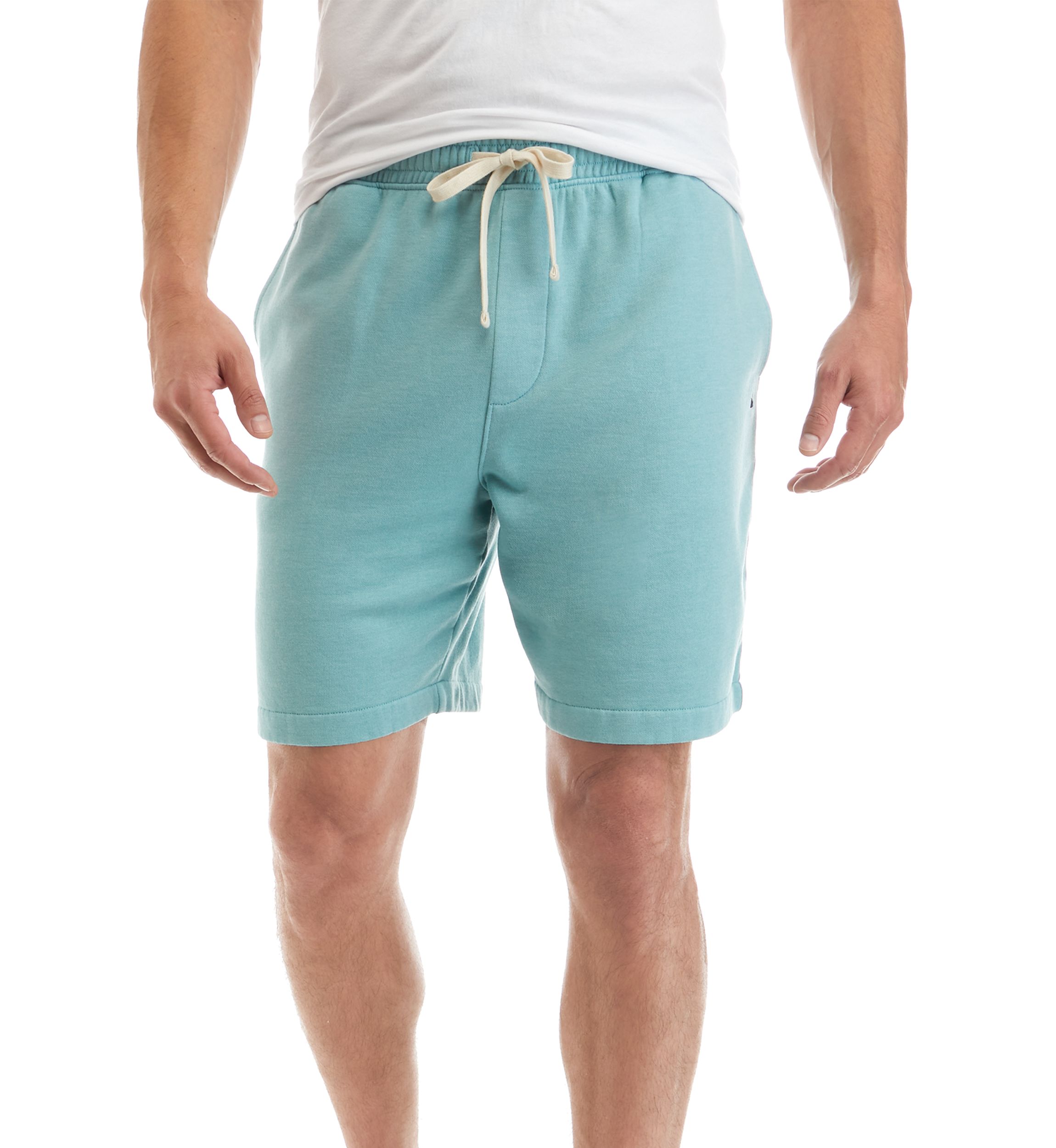 Mens Washed Fleece Shorts 