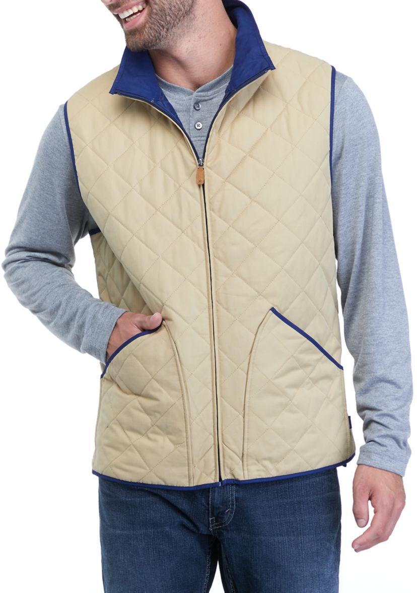 Mens Quilted Vest 