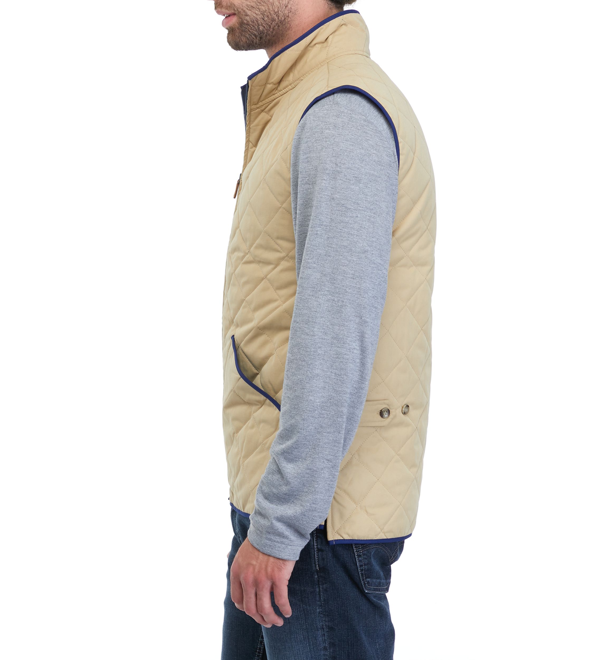 Mens Quilted Vest 