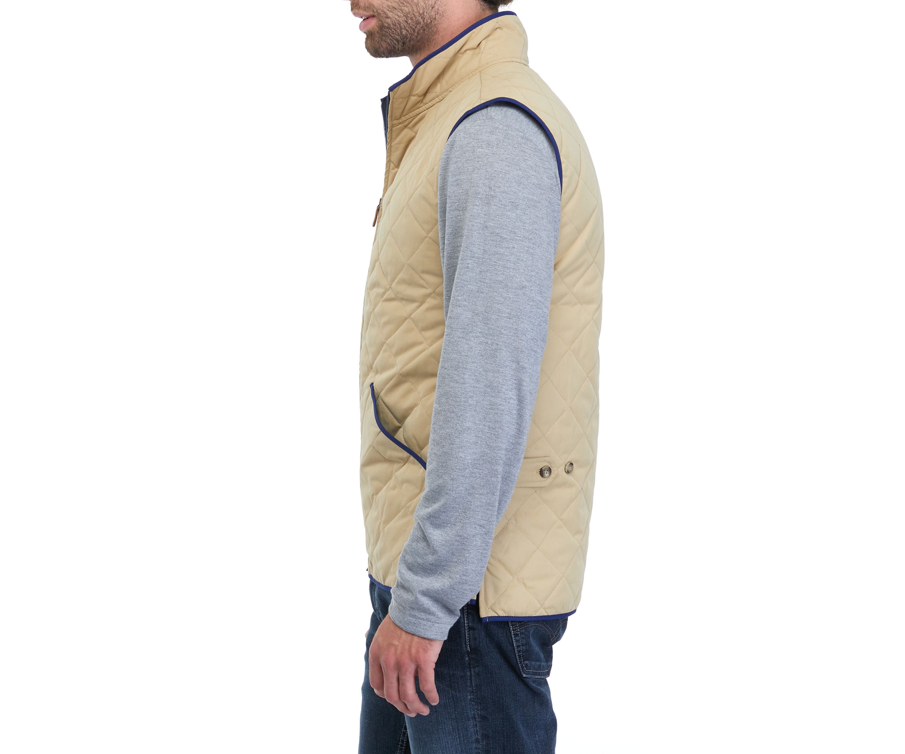 Mens Quilted Vest 