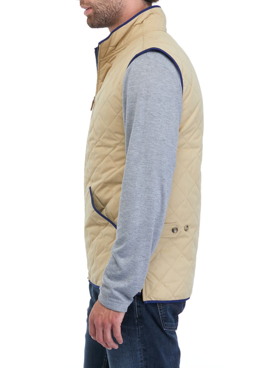 Mens Quilted Vest 