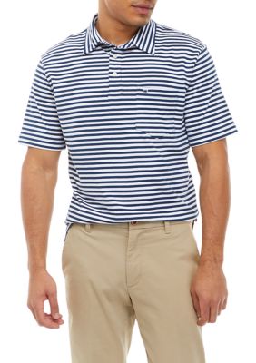 Crown & Ivy™ Striped Pocket Polo Shirt | belk