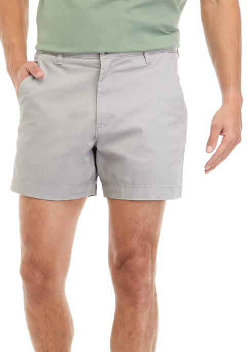 Crown & Ivy™ 5&quot; Twill Shorts
