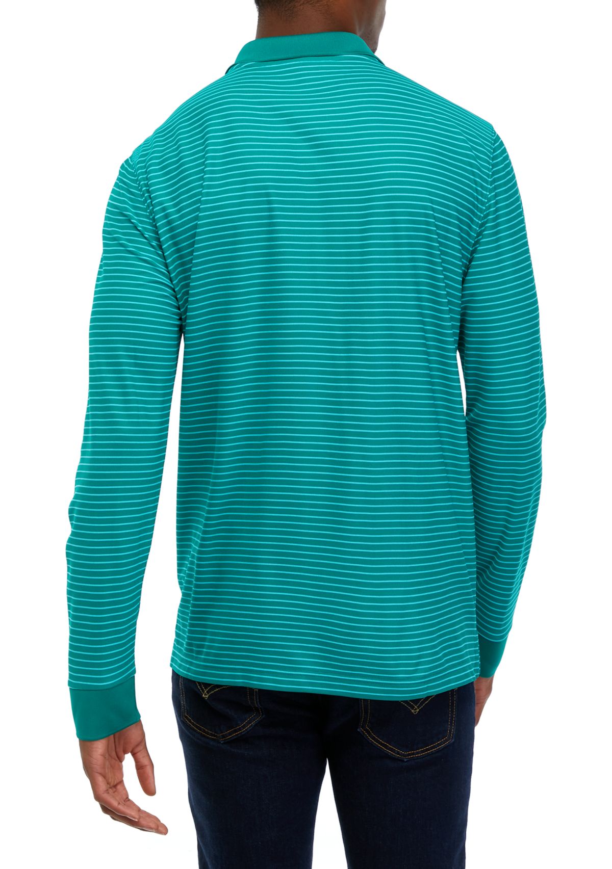 Long Sleeve Piqué Polo Shirt