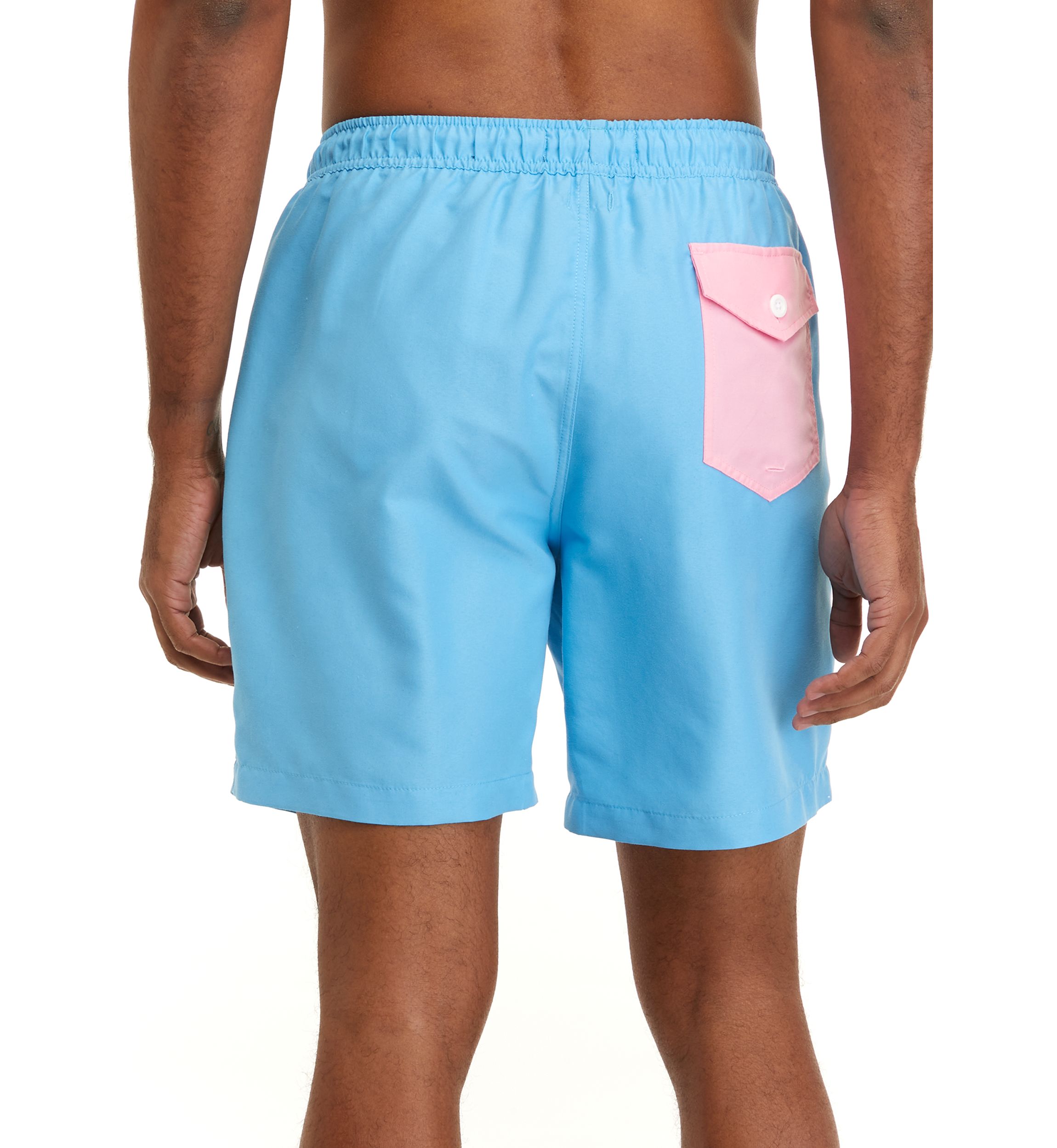 7" Solid Swim Trunks 