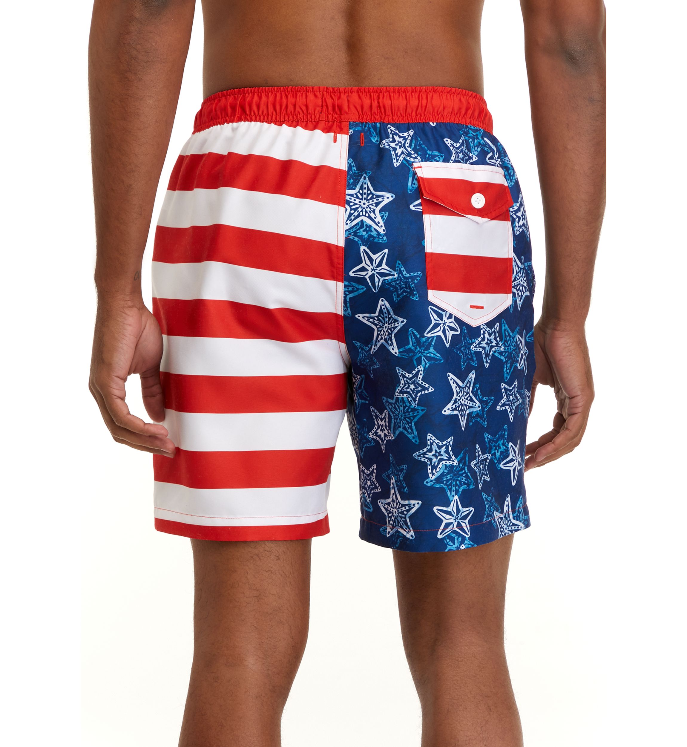 7" Printed Swim Trunks 
