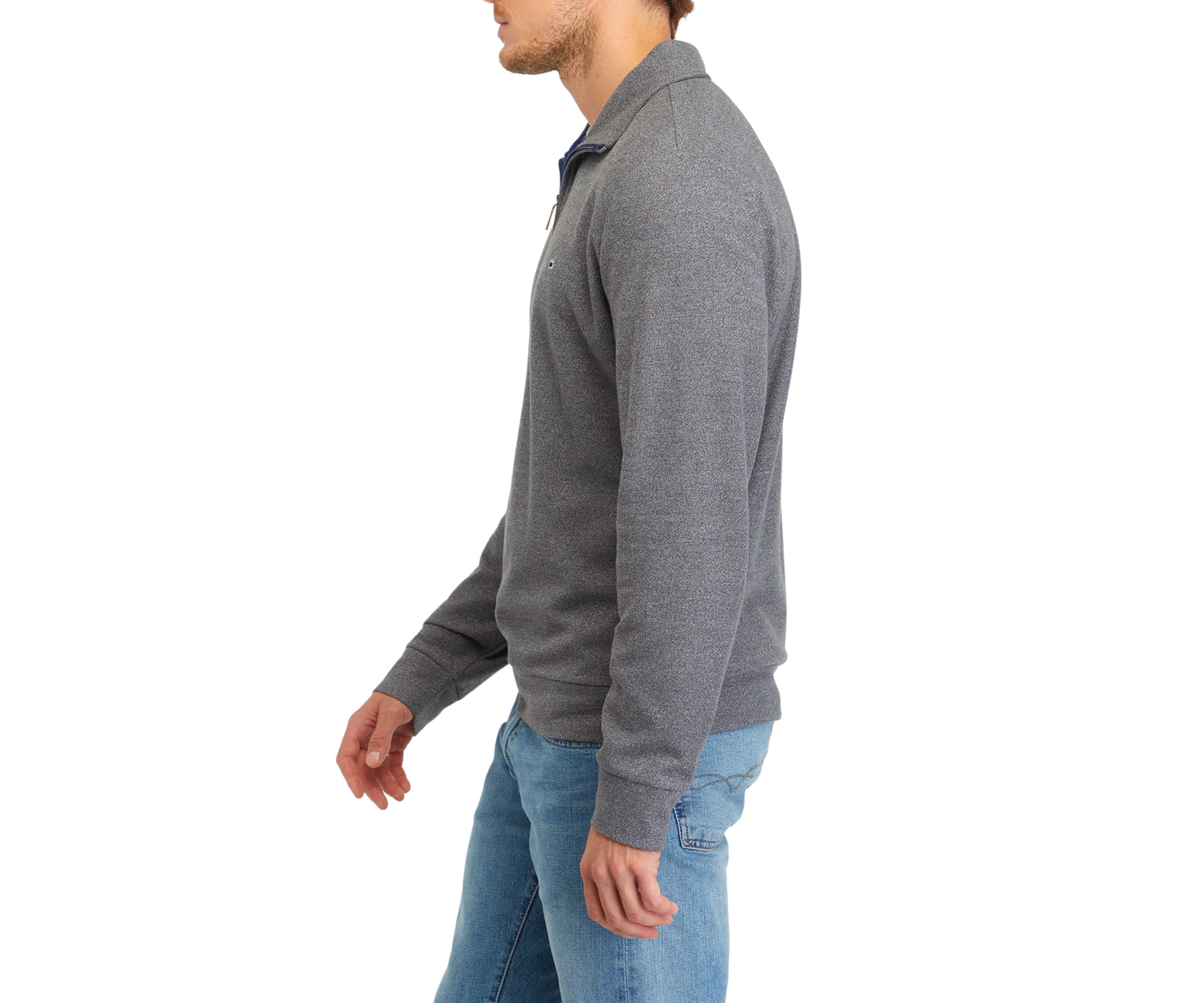 Oxford Piqué 1/4 Zip Pullover