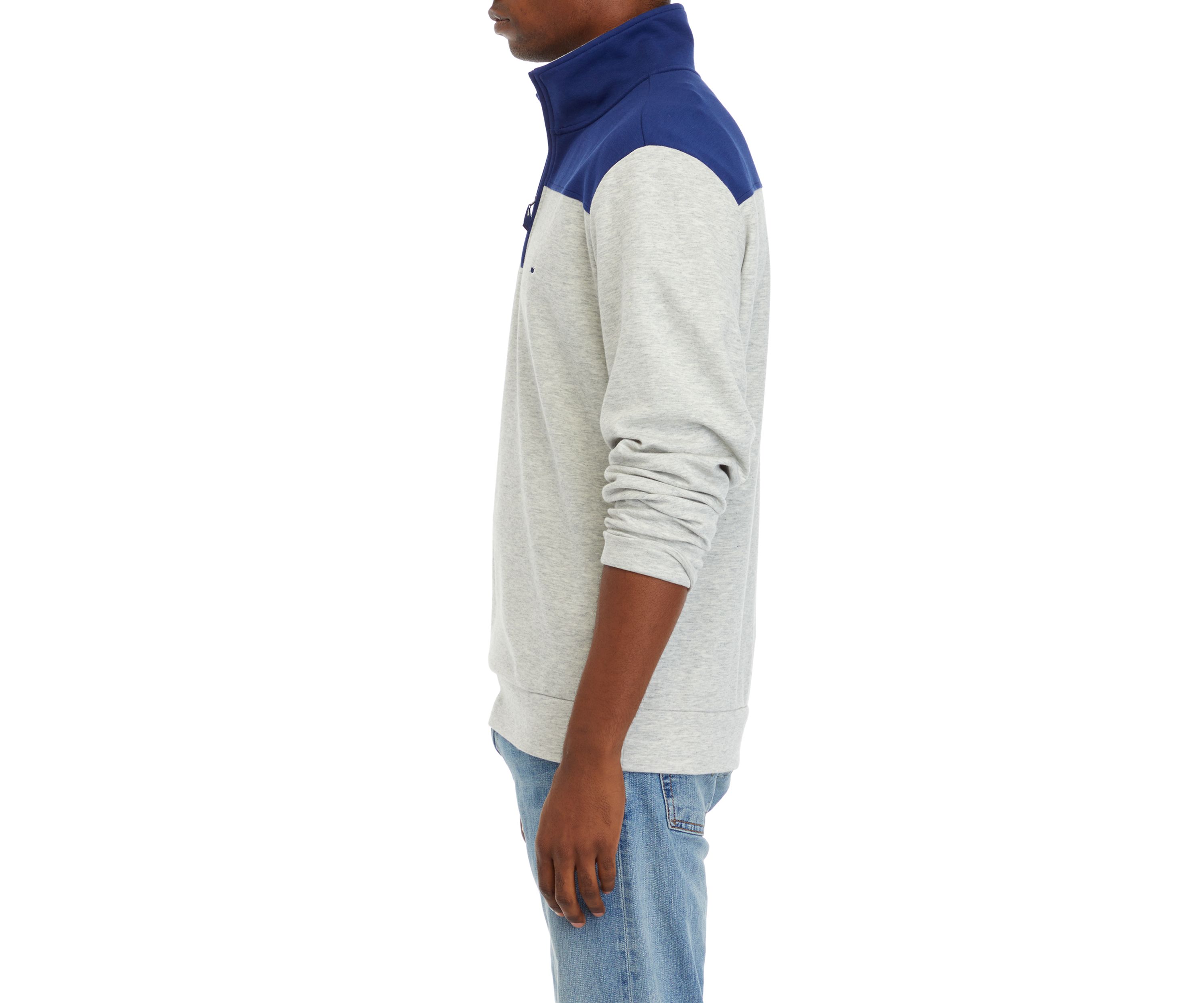 Color Block 1/4 Zip Pullover 