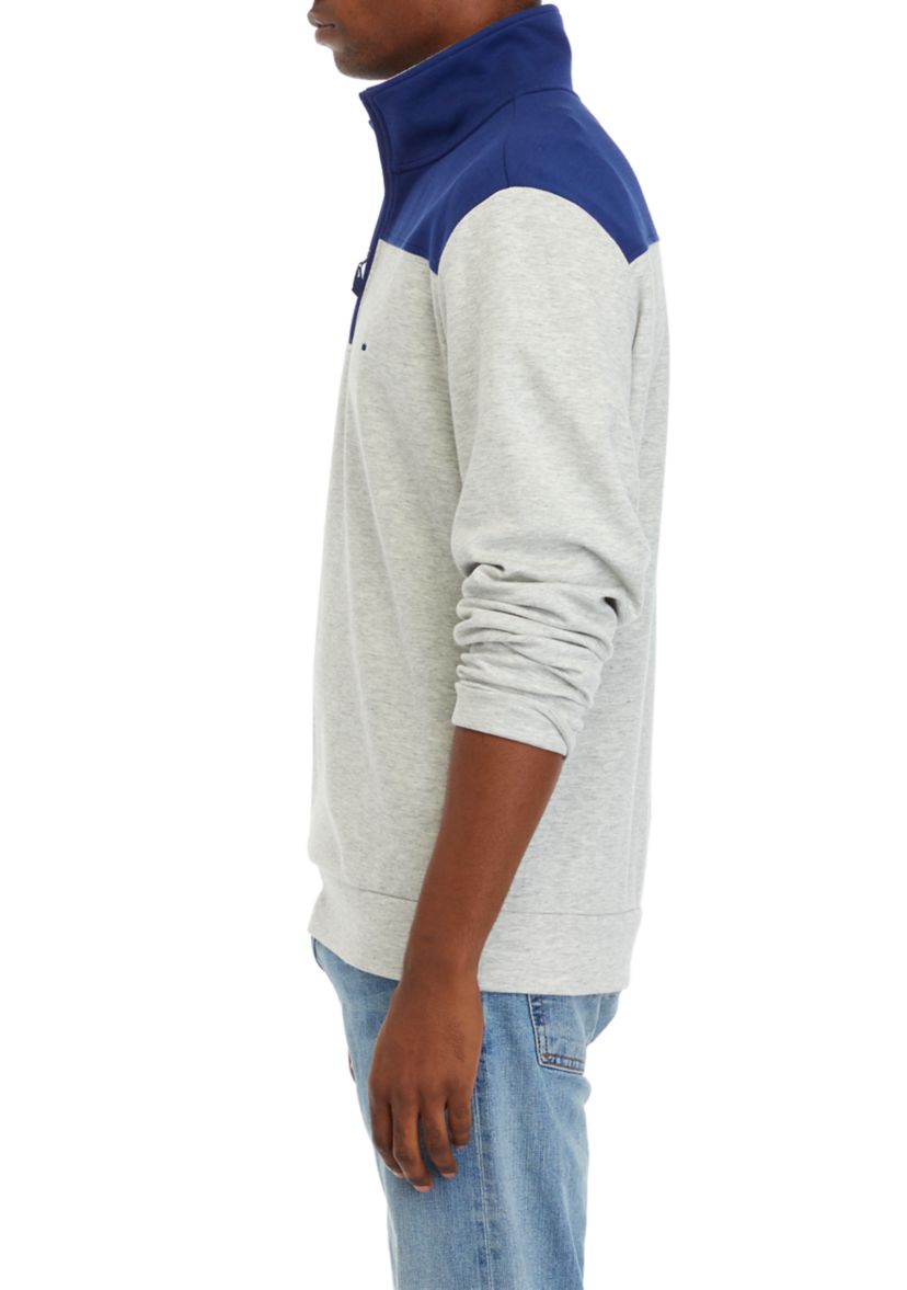 Color Block 1/4 Zip Pullover 