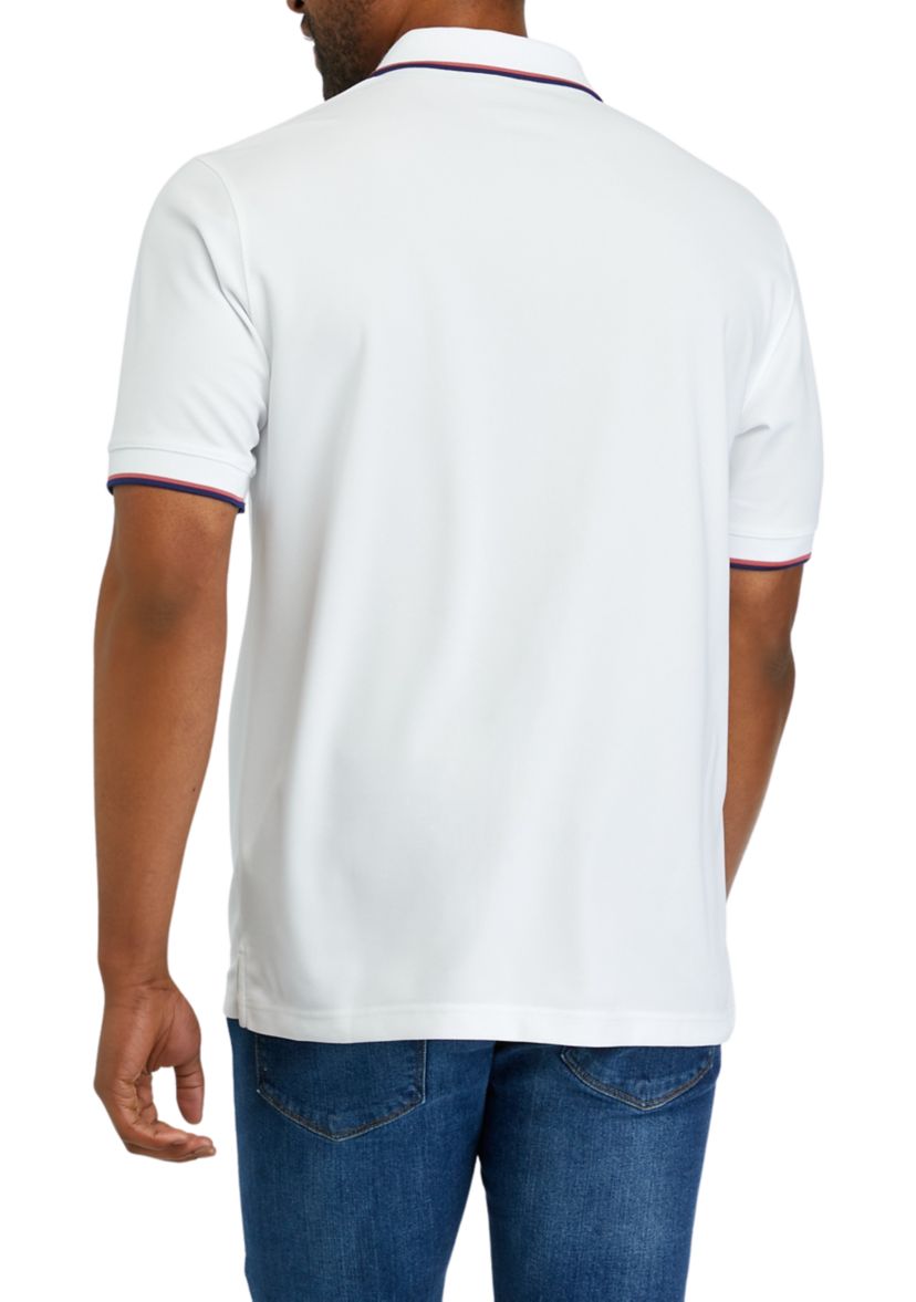 Performance Tip Pique Polo Shirt