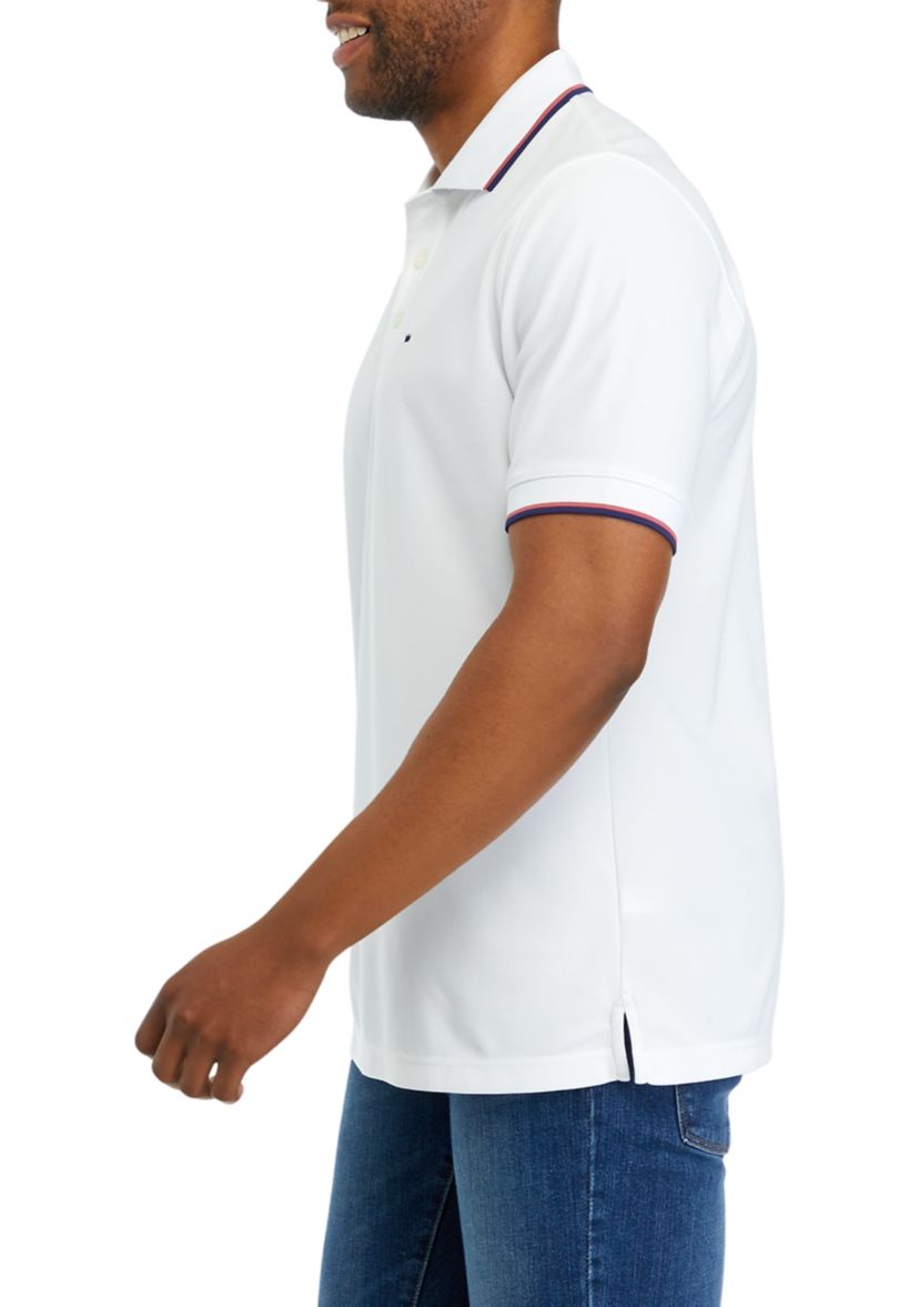Performance Tip Pique Polo Shirt
