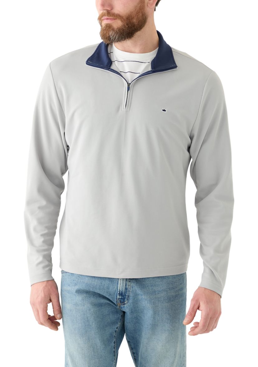 Piqué 1/4 Zip Pullover