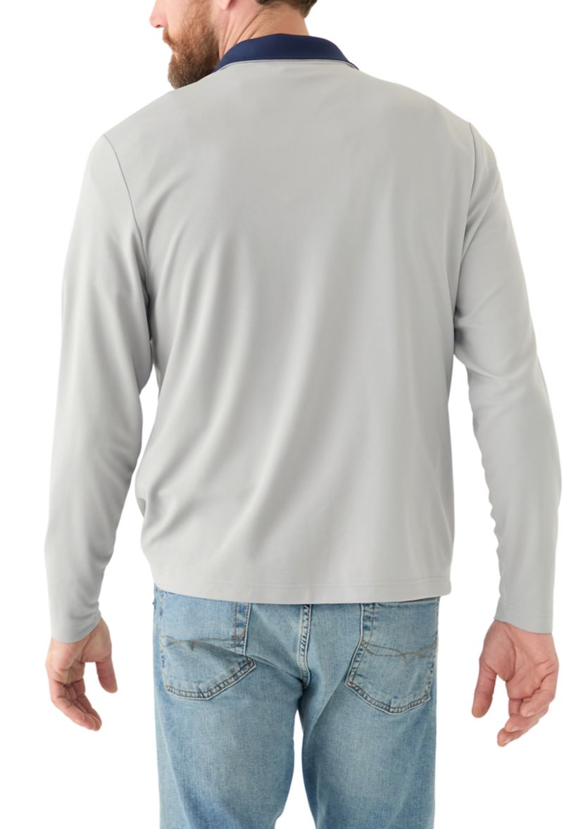 Piqué 1/4 Zip Pullover