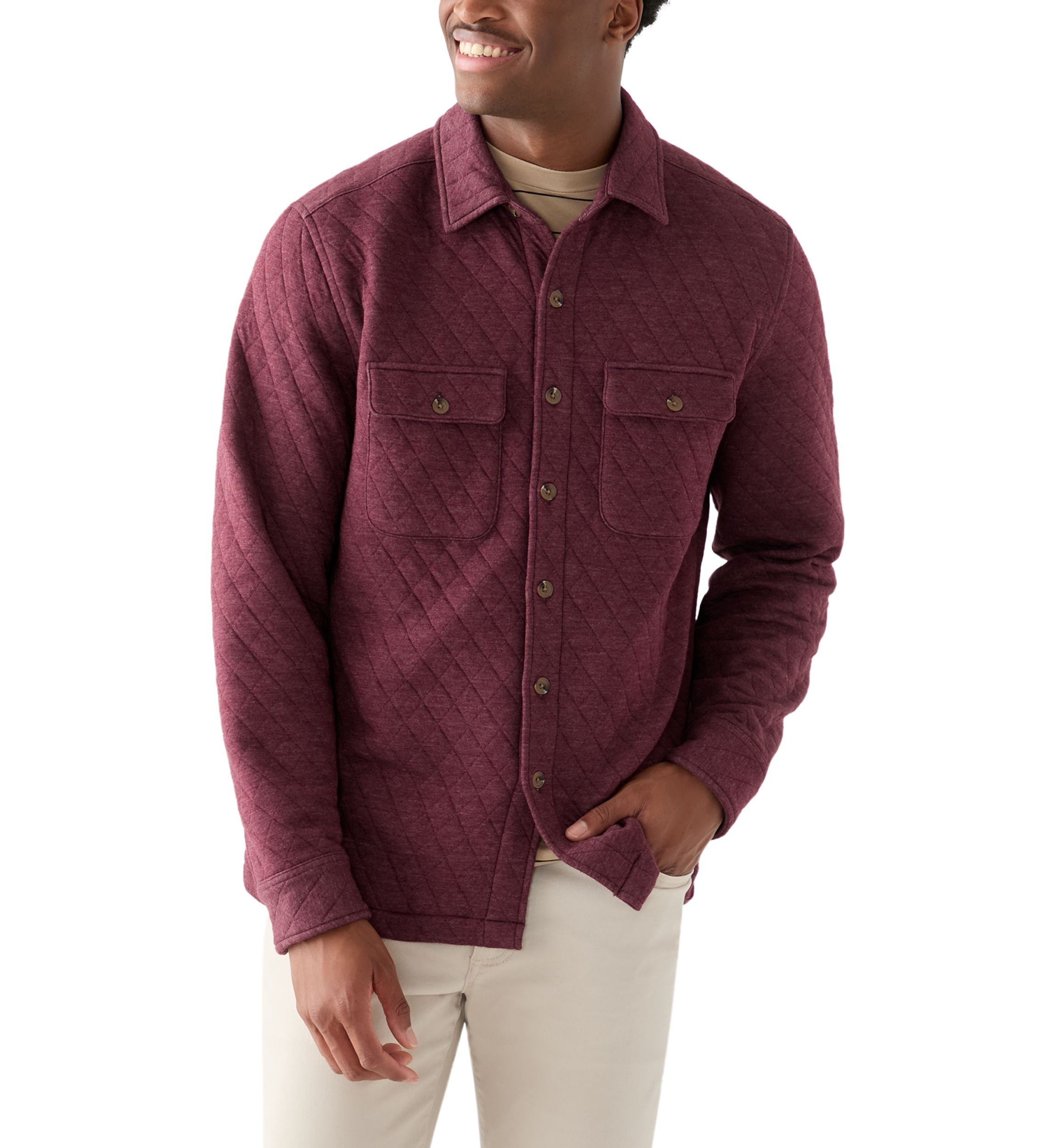Quilted Shirt Jacket