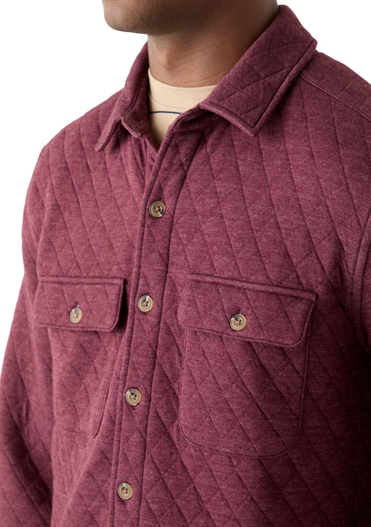 Quilted Shirt Jacket