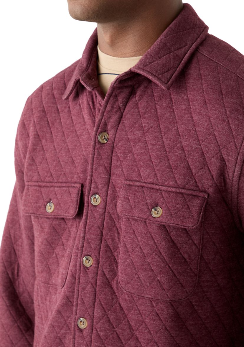 Quilted Shirt Jacket