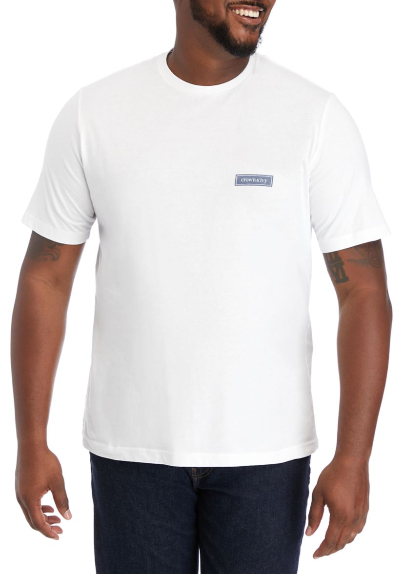 Big & Tall Washed Graphic T-Shirt