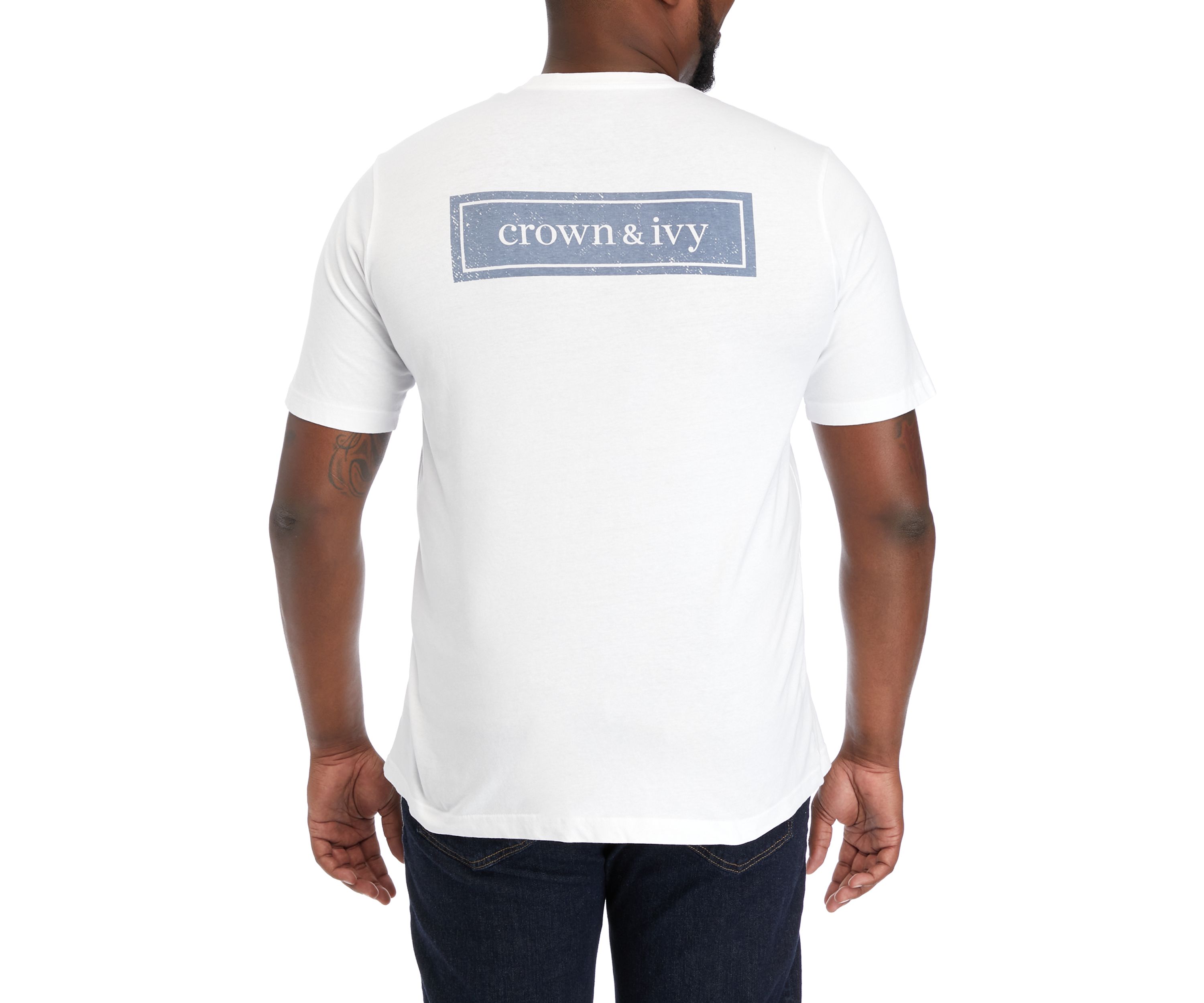 Big & Tall Washed Graphic T-Shirt