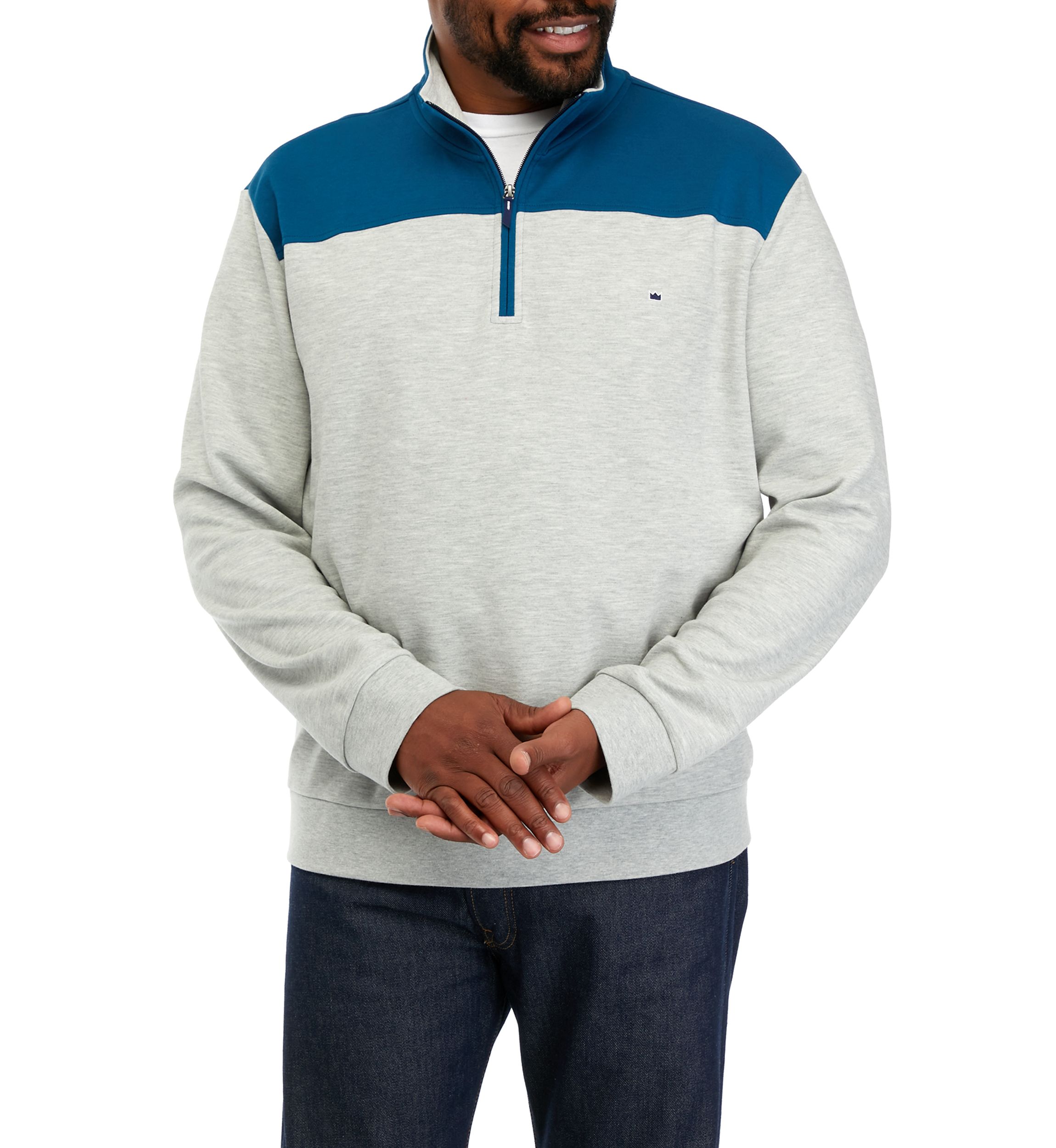 Big & Tall Quarter Zip Sweatshirt