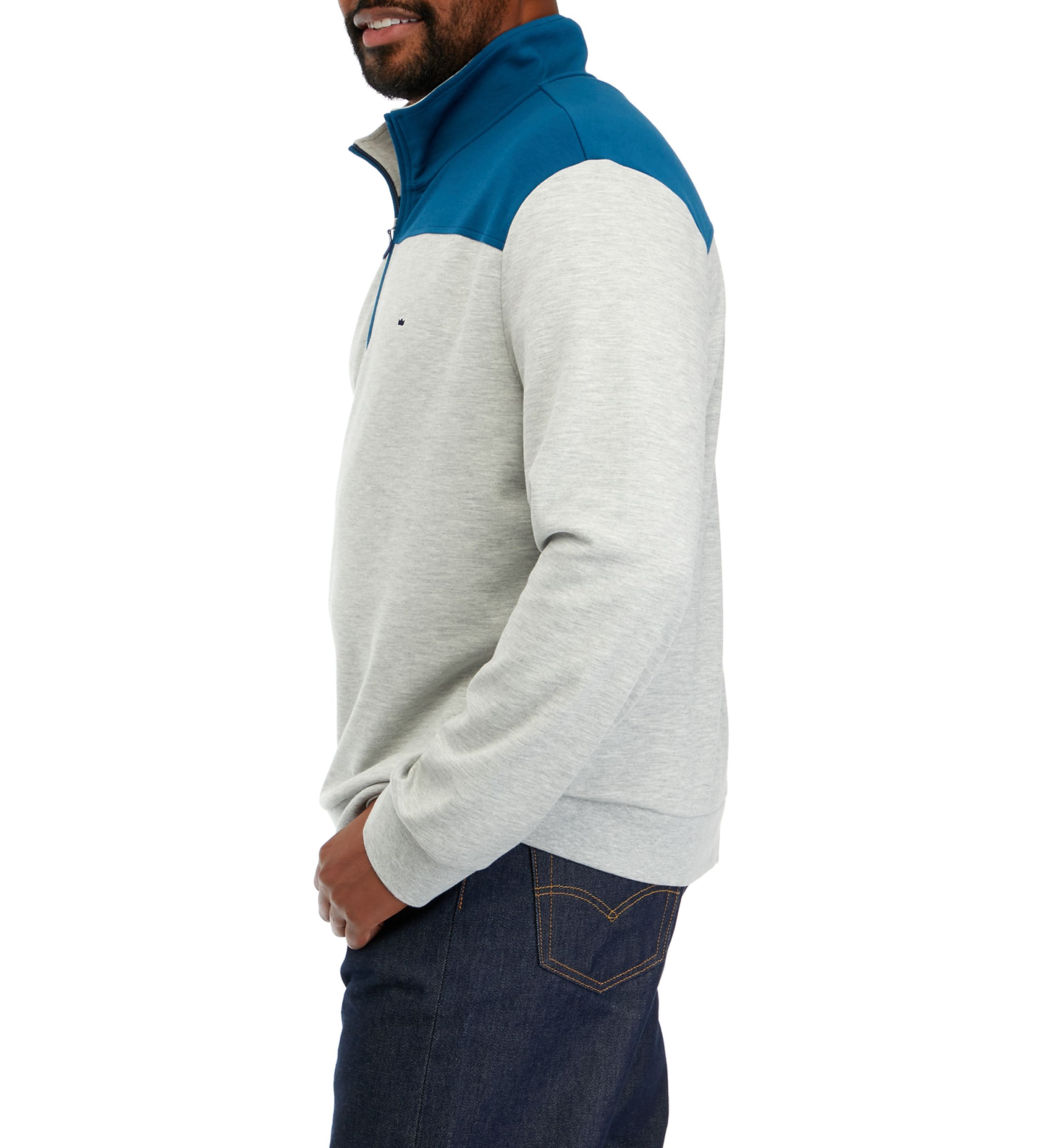 Big & Tall Quarter Zip Sweatshirt