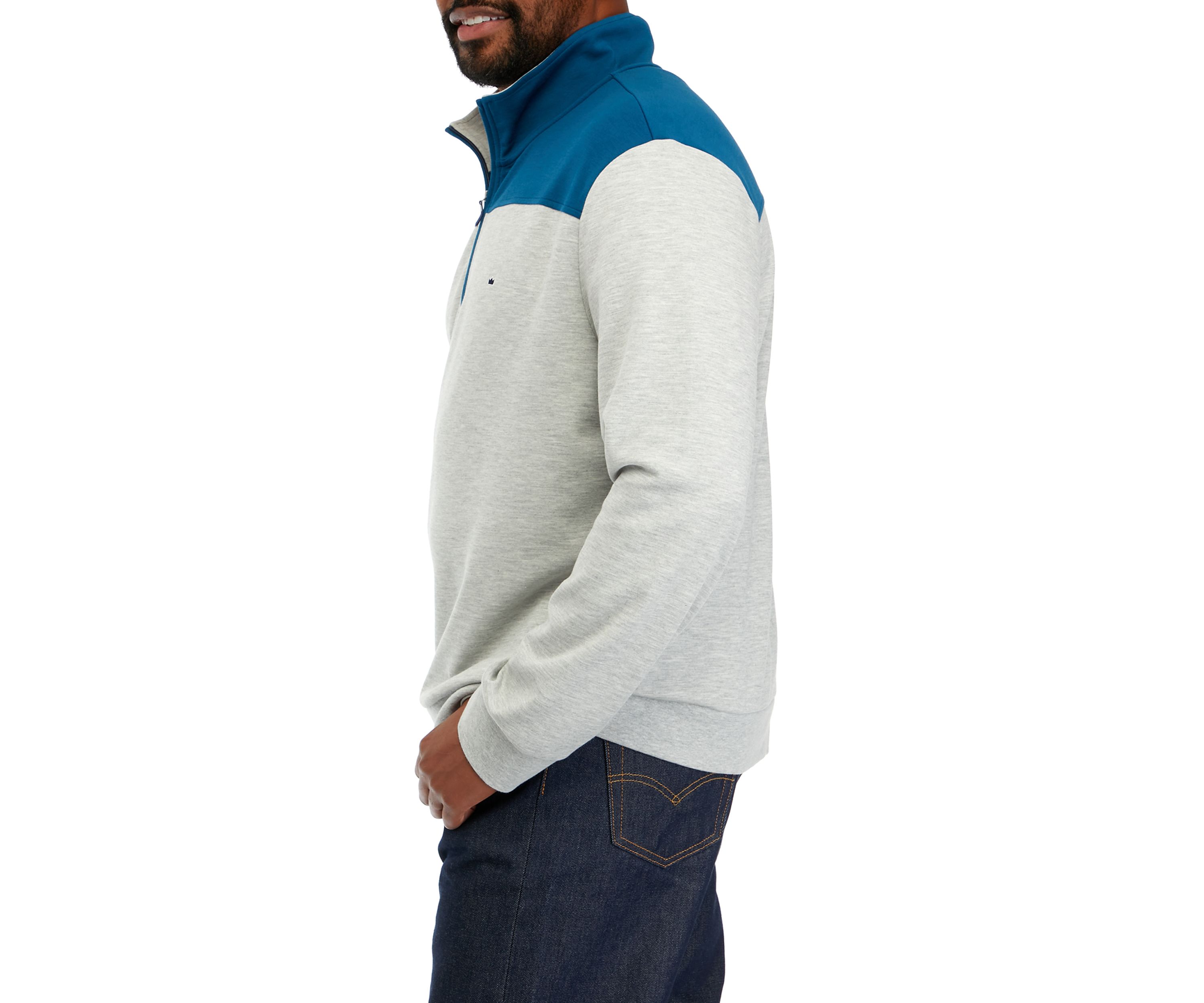 Big & Tall Quarter Zip Sweatshirt