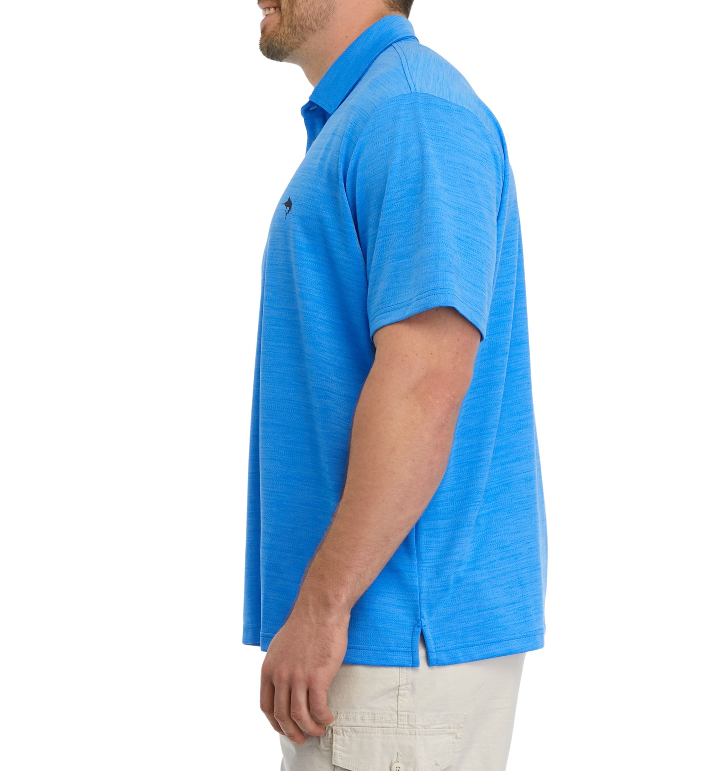 Big & Tall Short Sleeve Fishing Polo Shirt