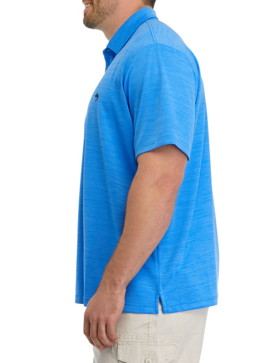 Big & Tall Short Sleeve Fishing Polo Shirt