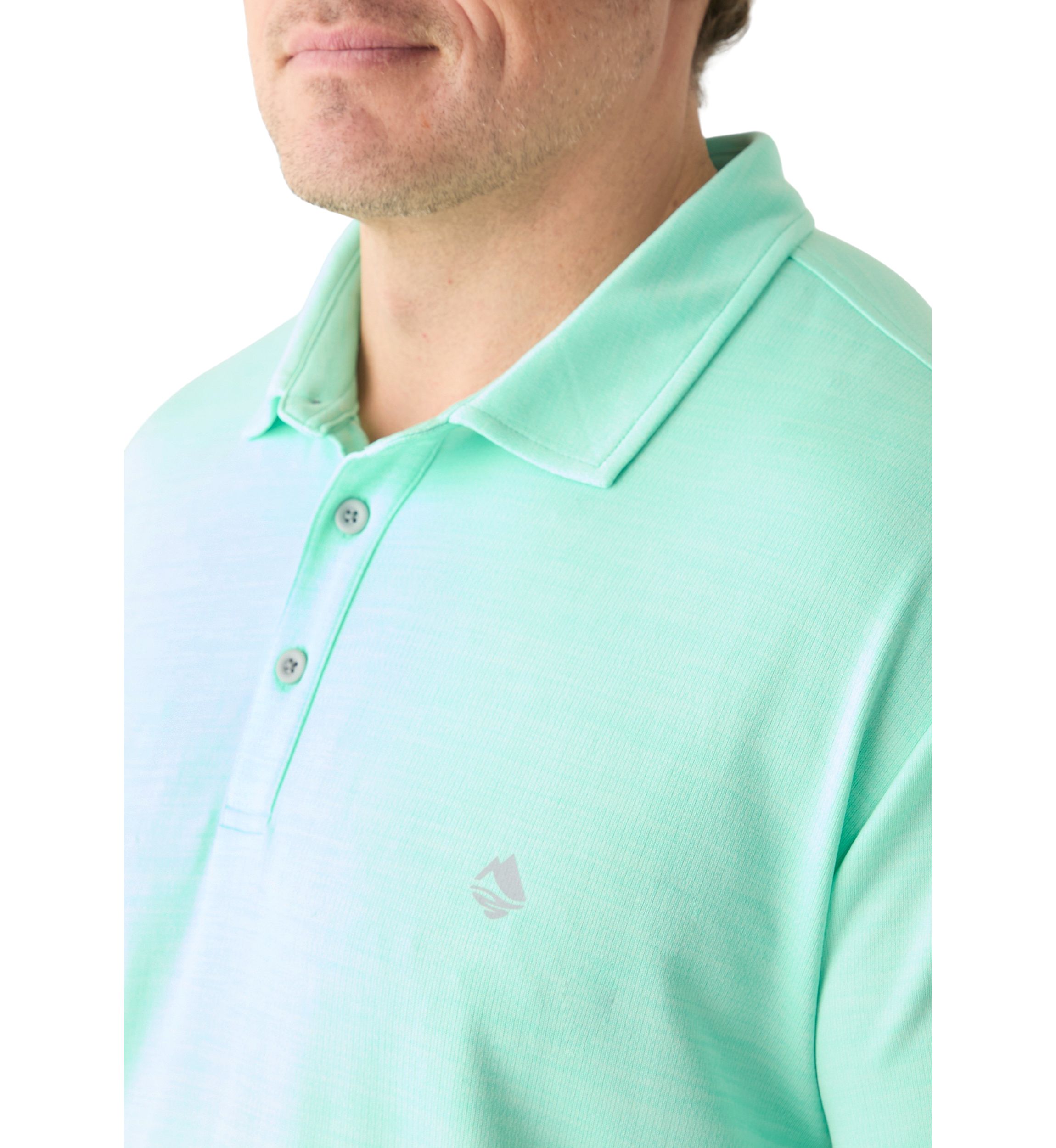 Big & Tall Short Sleeve Fishing Polo Shirt