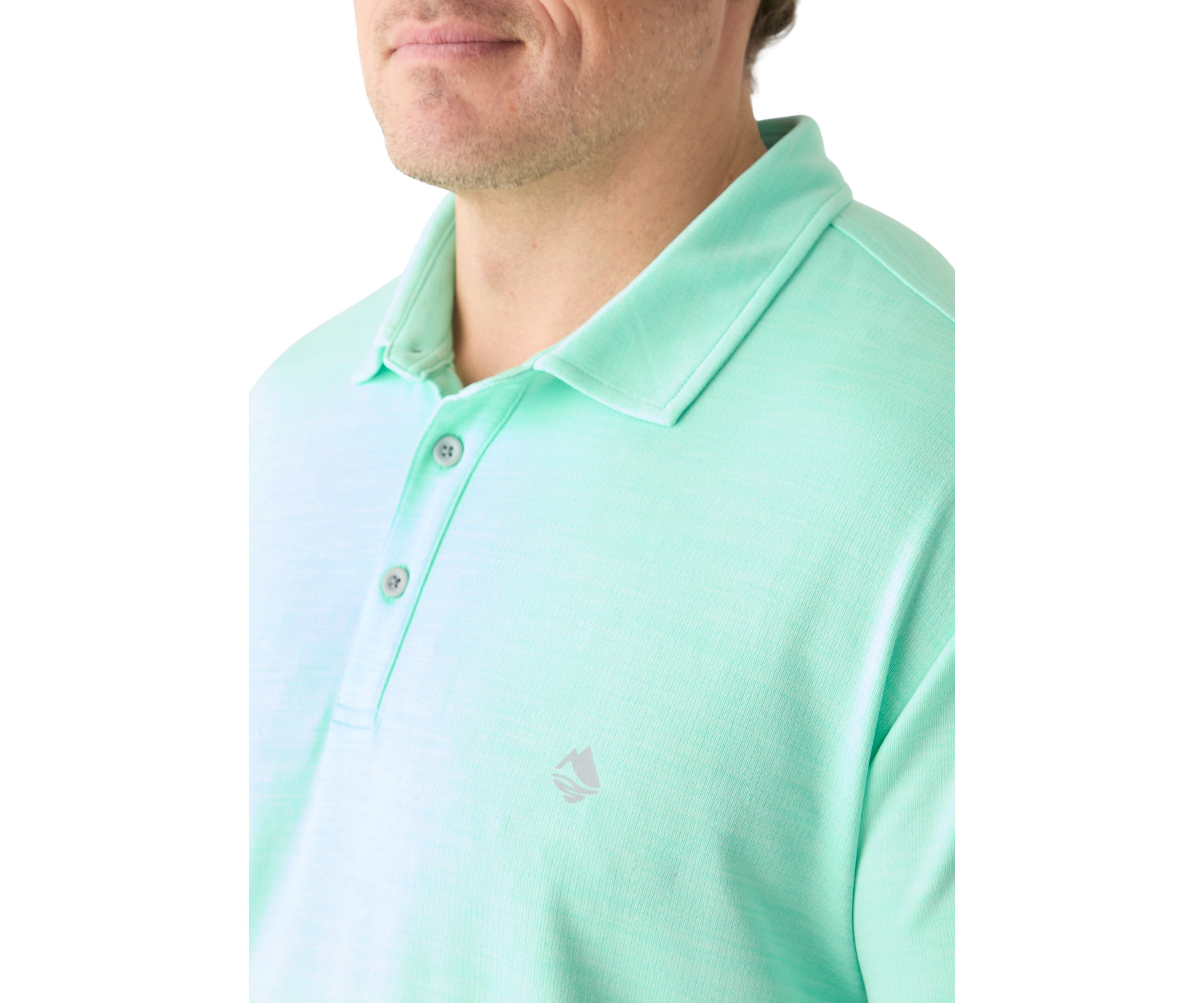 Big & Tall Short Sleeve Fishing Polo Shirt