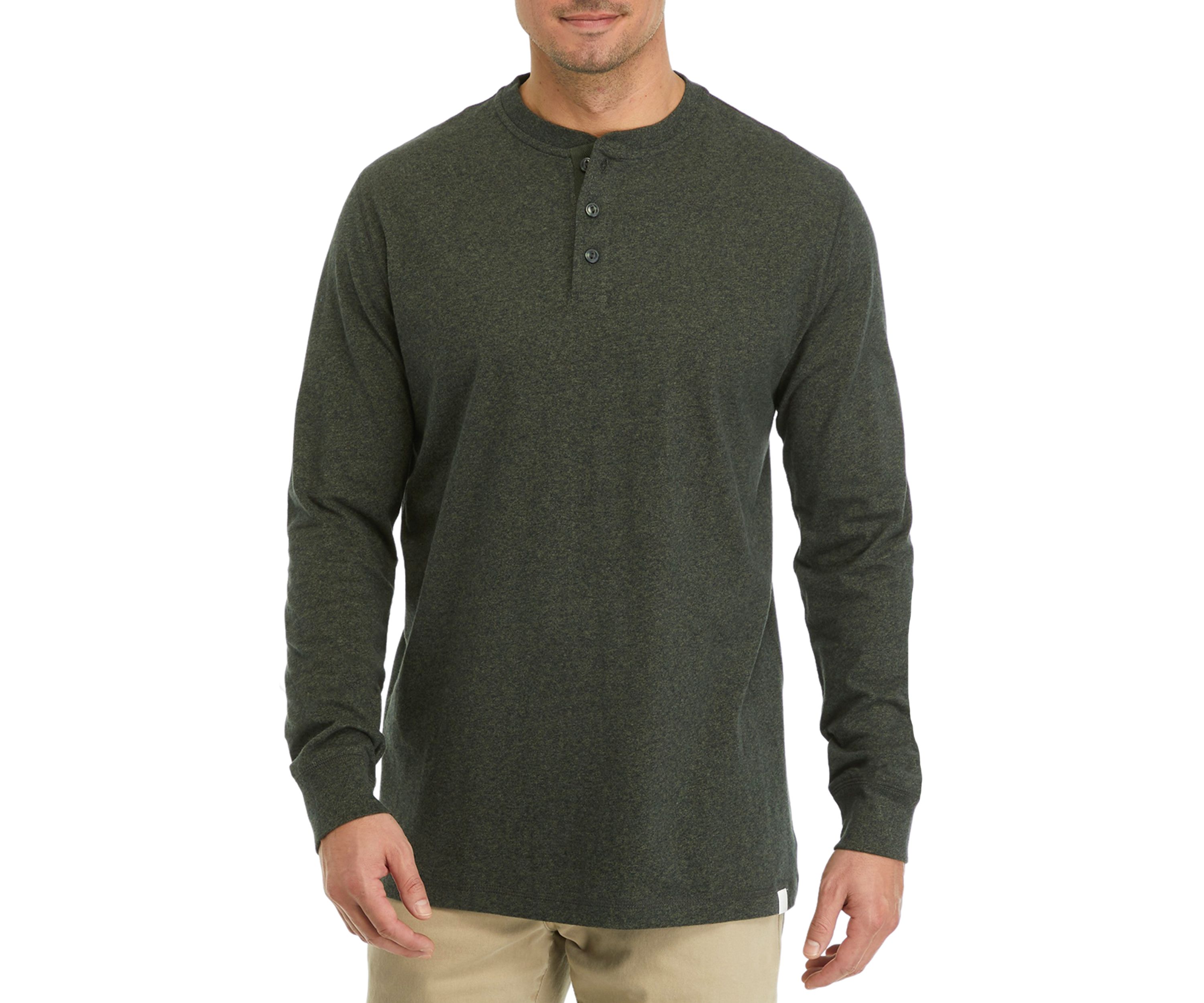 Long Sleeve Henley Shirt