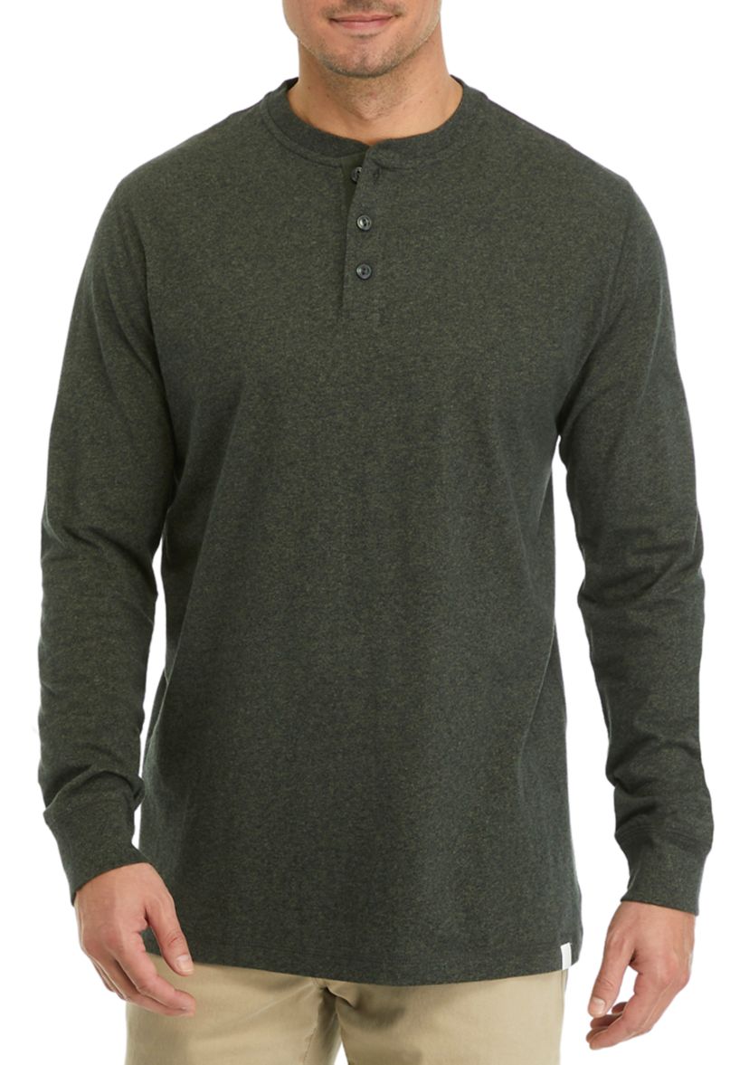 Long Sleeve Henley Shirt