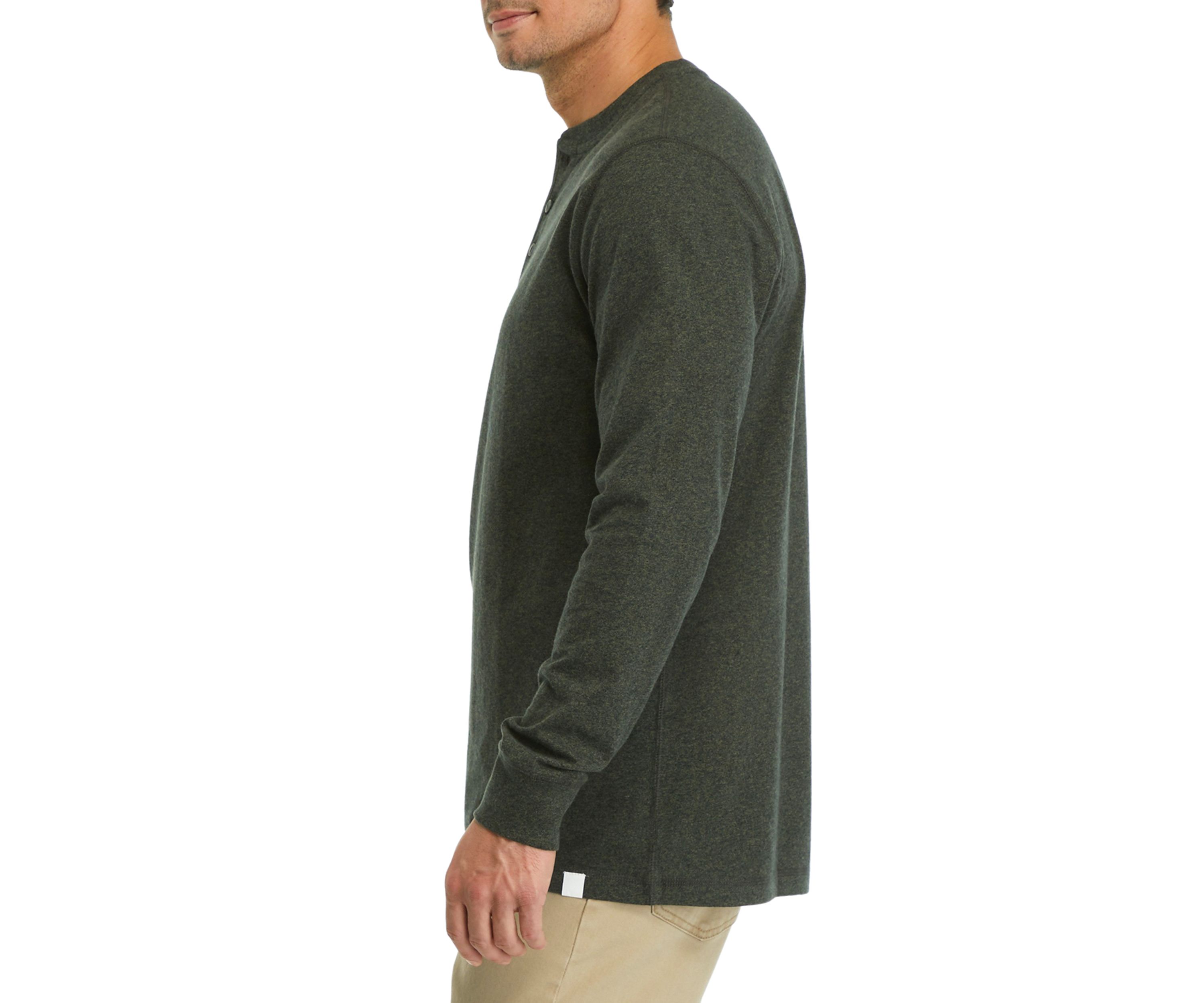 Long Sleeve Henley Shirt