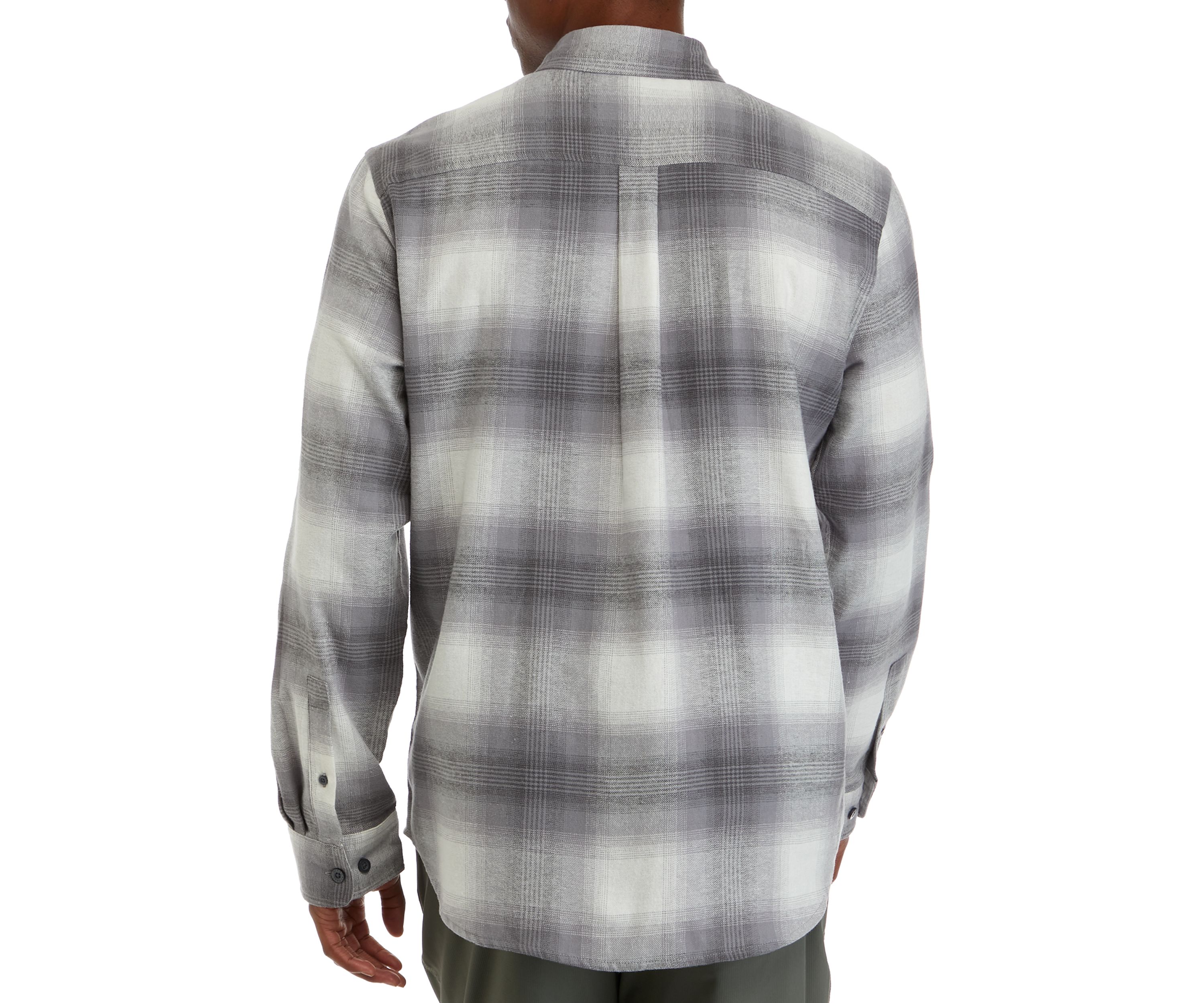 Mens Long Sleeve Flannel Shirt 