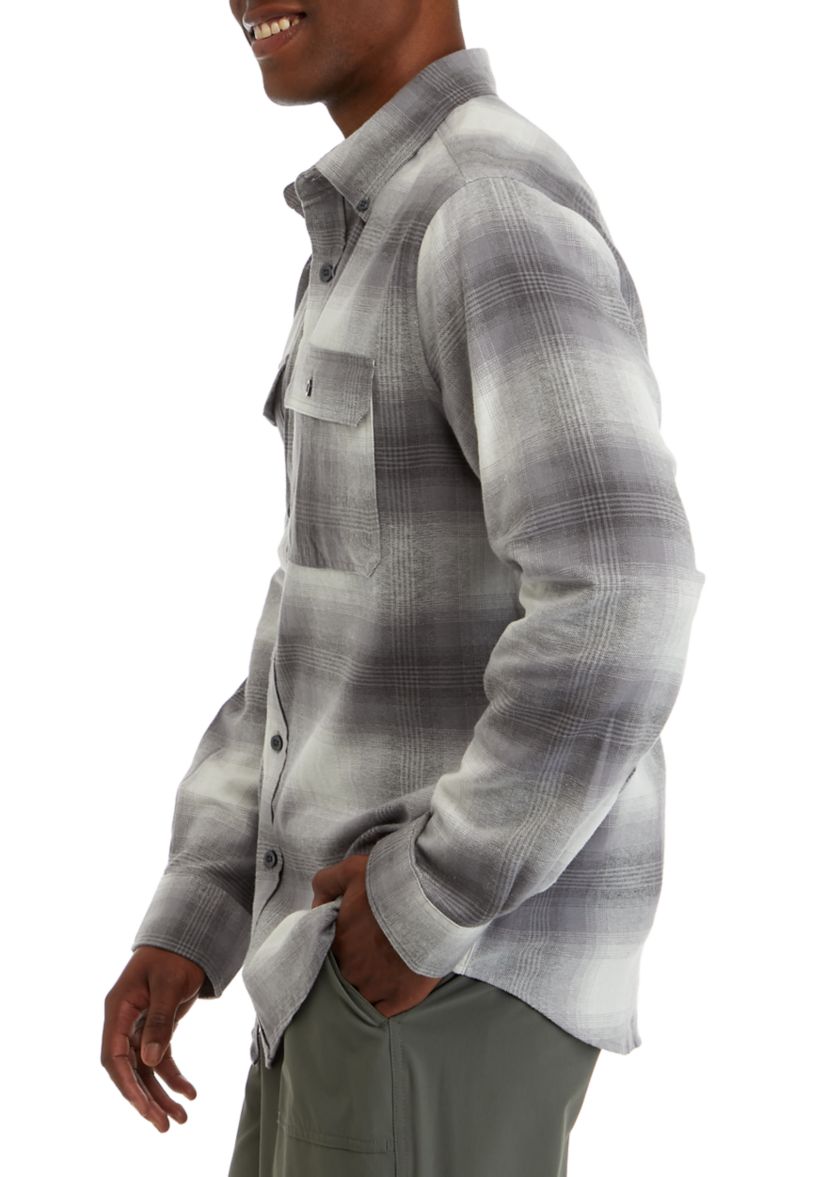 Mens Long Sleeve Flannel Shirt 