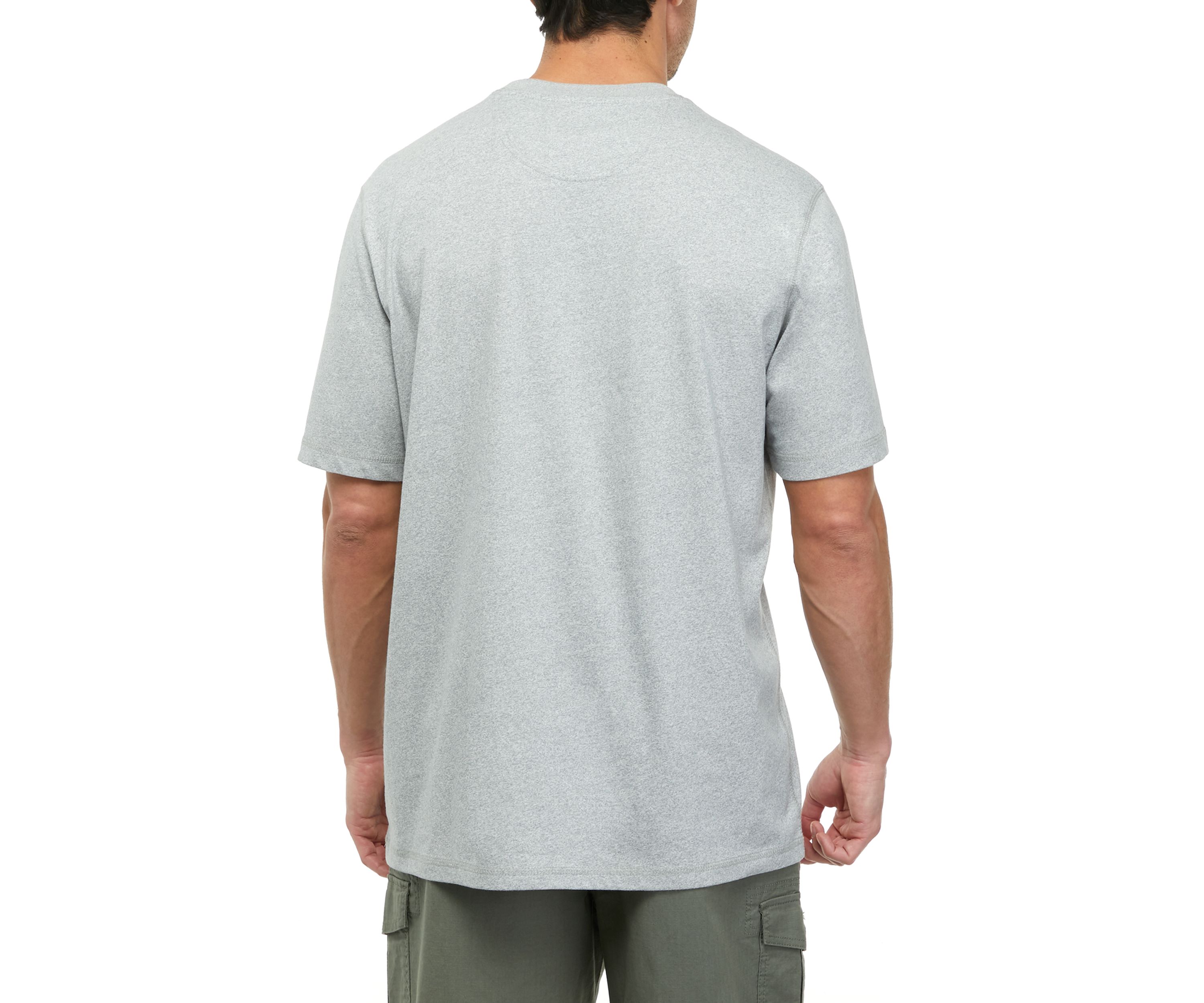 Short Sleeve Jaspe Crew Neck T-Shirt