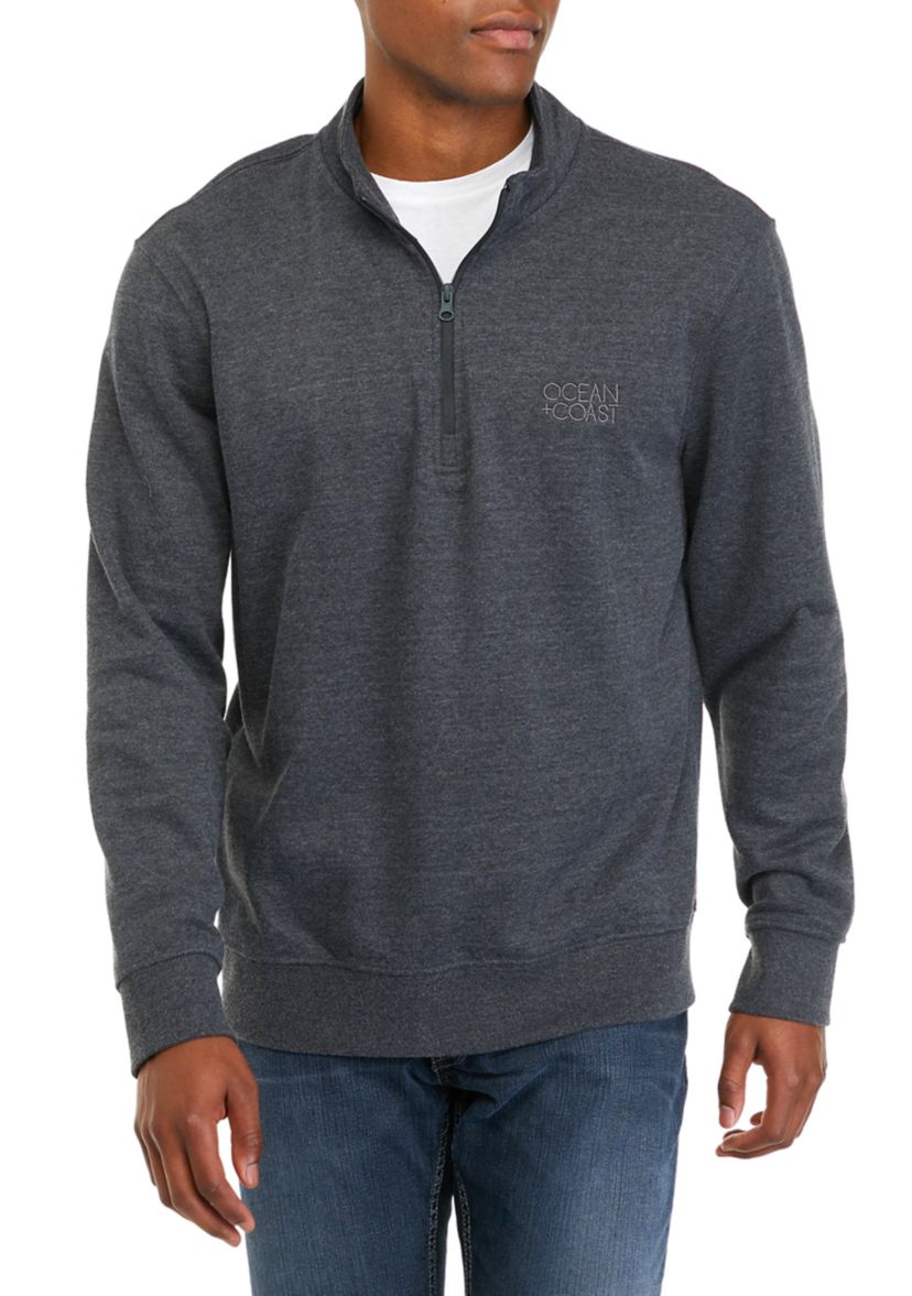 Fleece Quarter Zip Sweatshirt