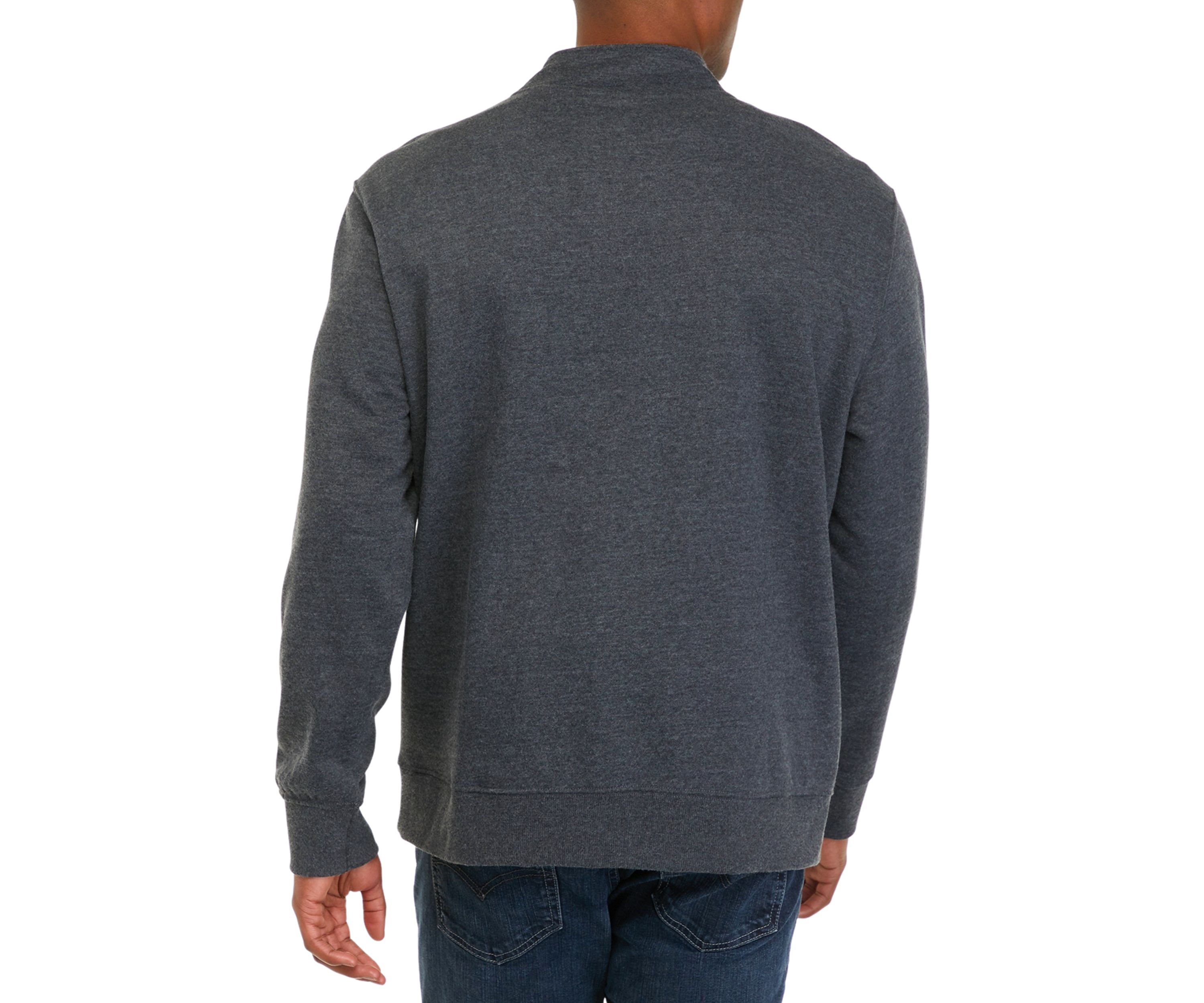 Fleece Quarter Zip Sweatshirt